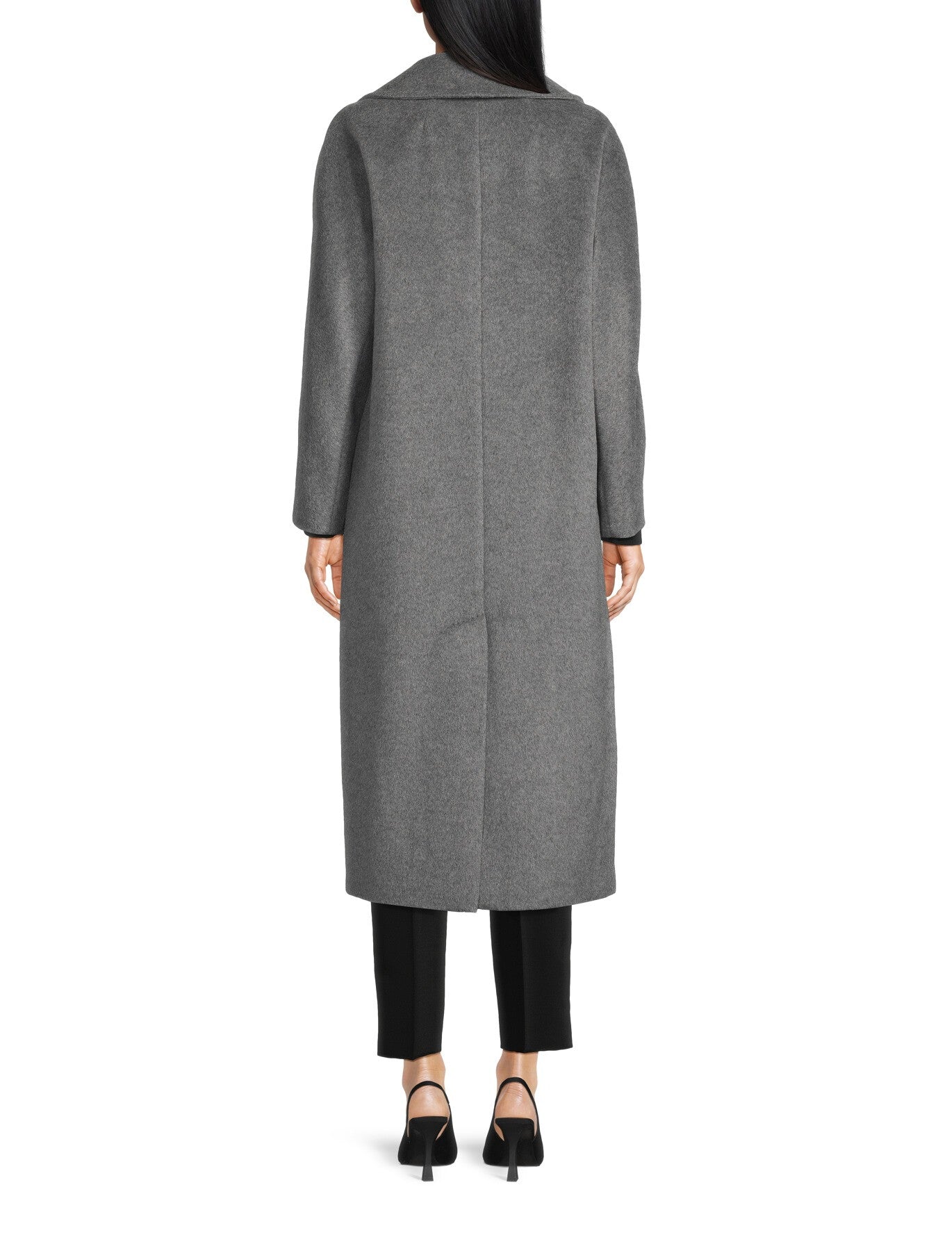 Tempera Wool and Alpaca Wrap Coat