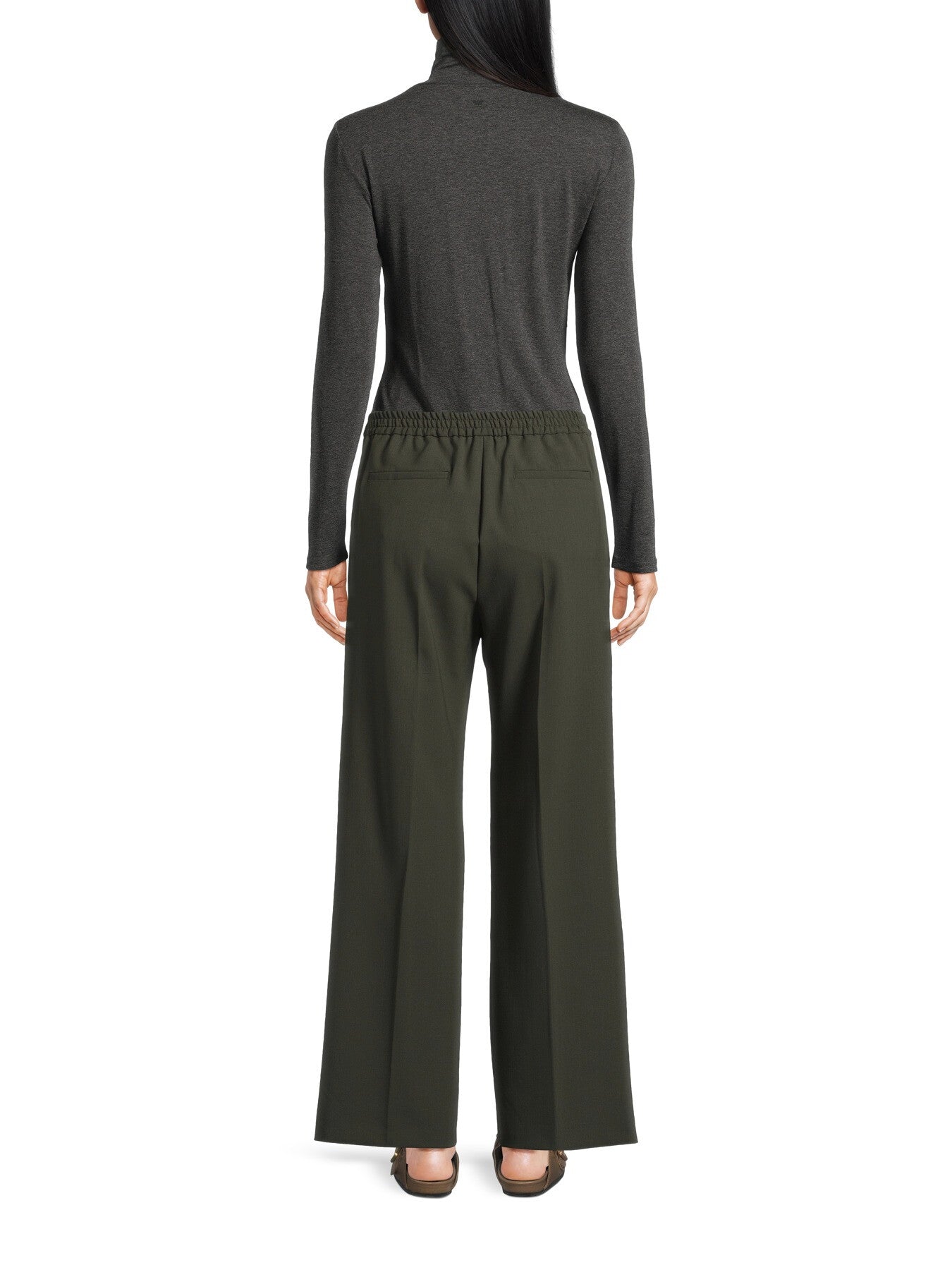 Petra Straight Leg Trouser with Elasticated Waist