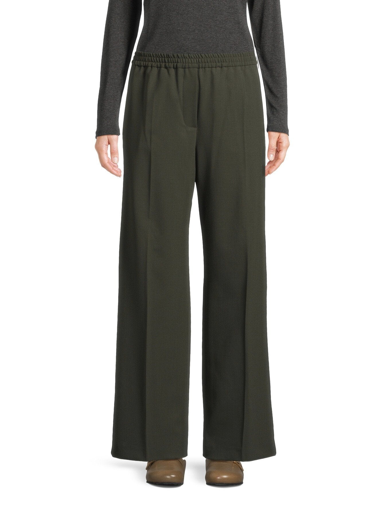 Petra Straight Leg Trouser with Elasticated Waist