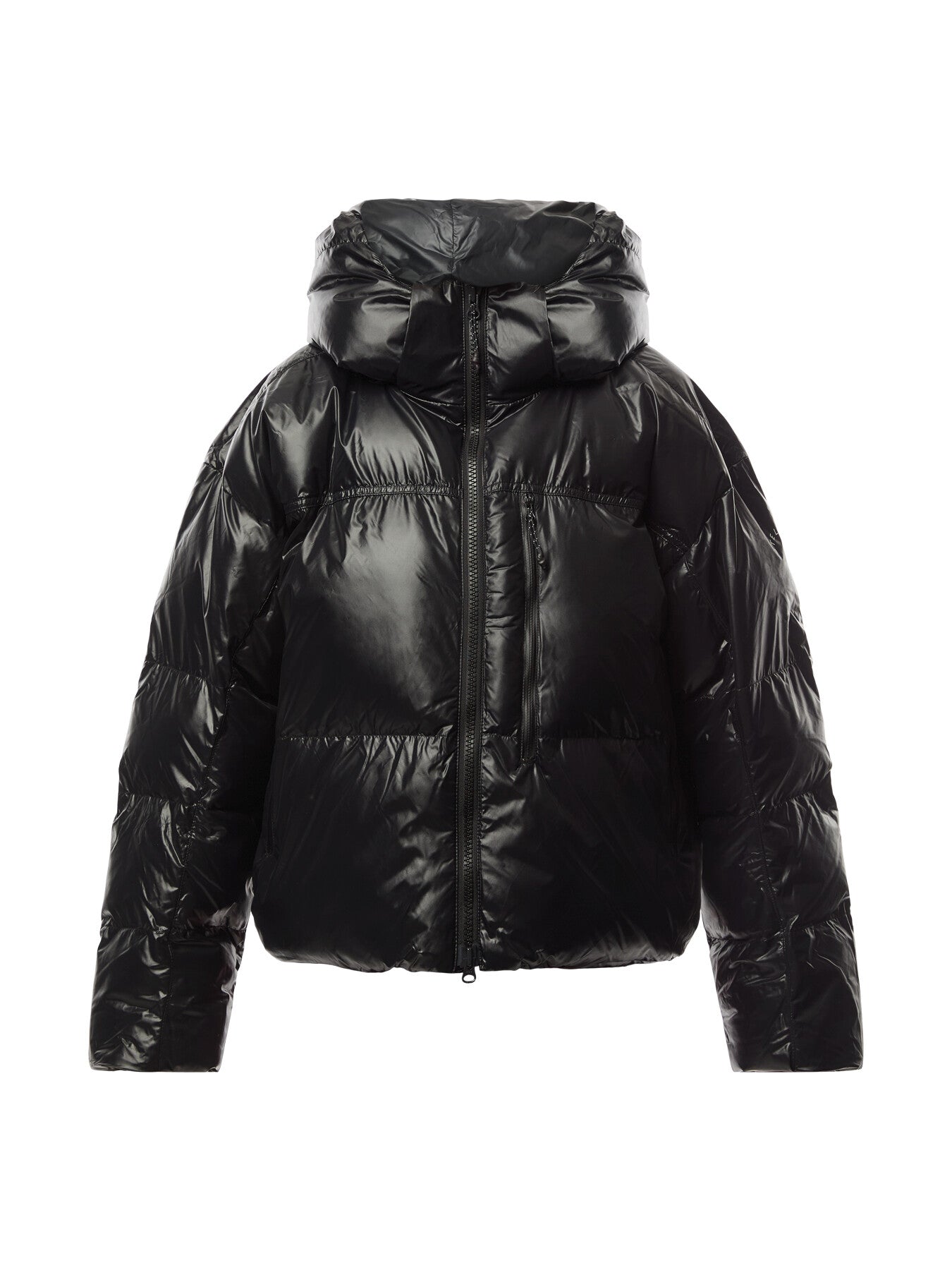 Logo Patch Puffer Jacket
