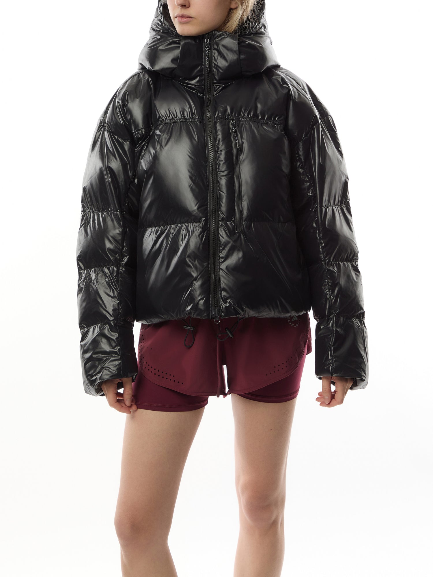 Logo Patch Puffer Jacket