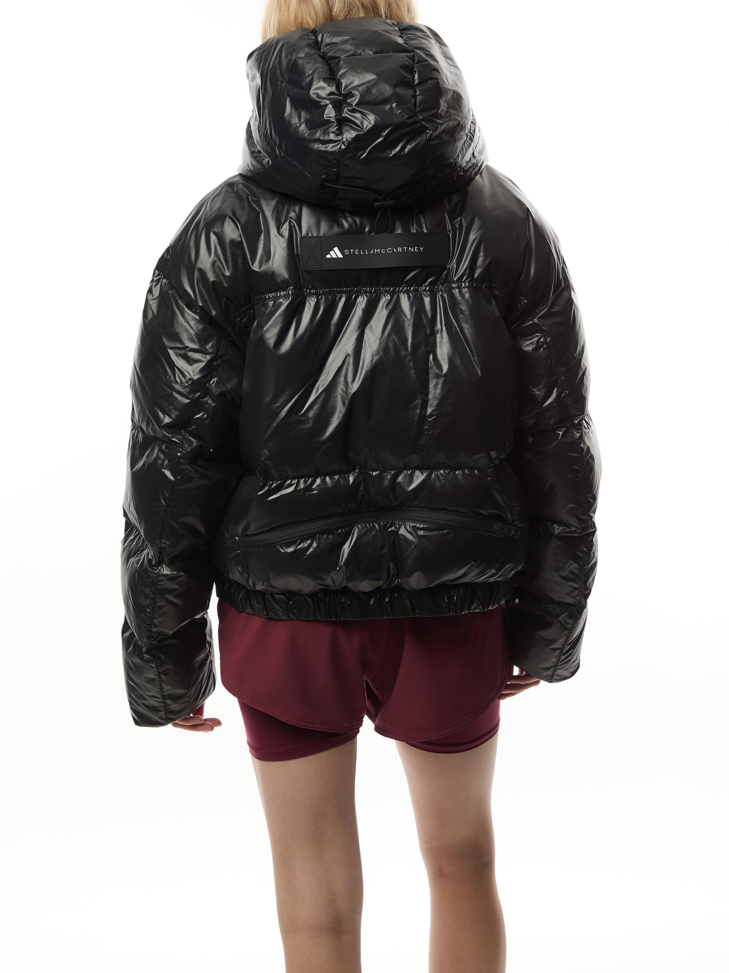 Logo Patch Puffer Jacket