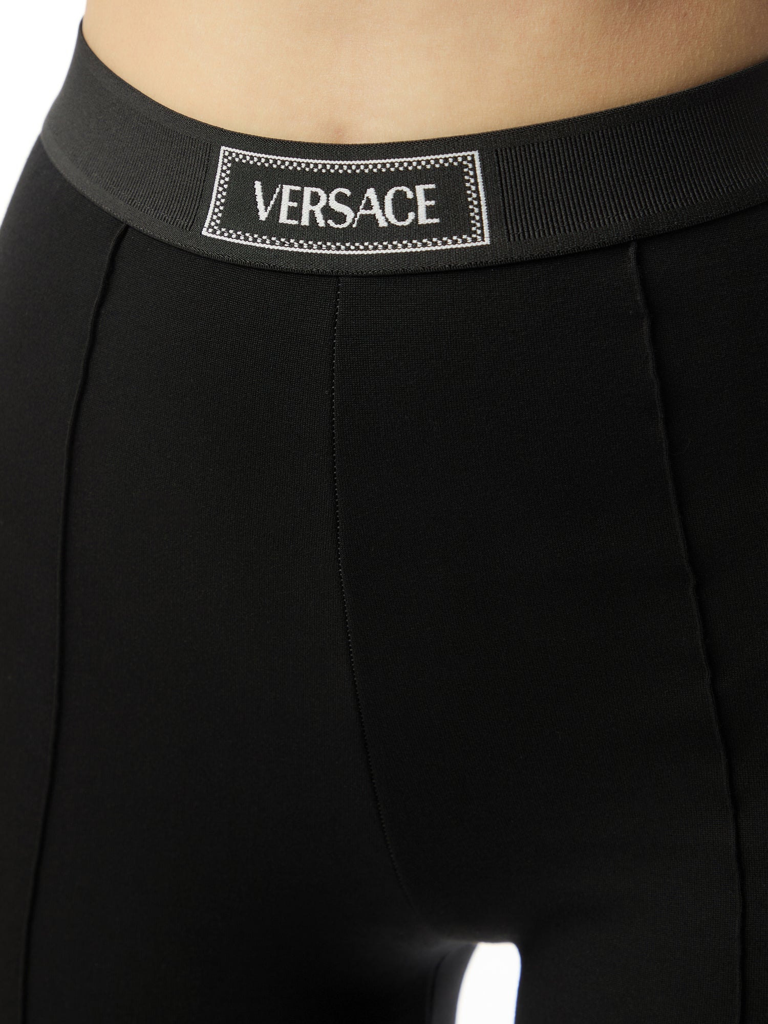 Greca Border Gym Stirrup Leggings