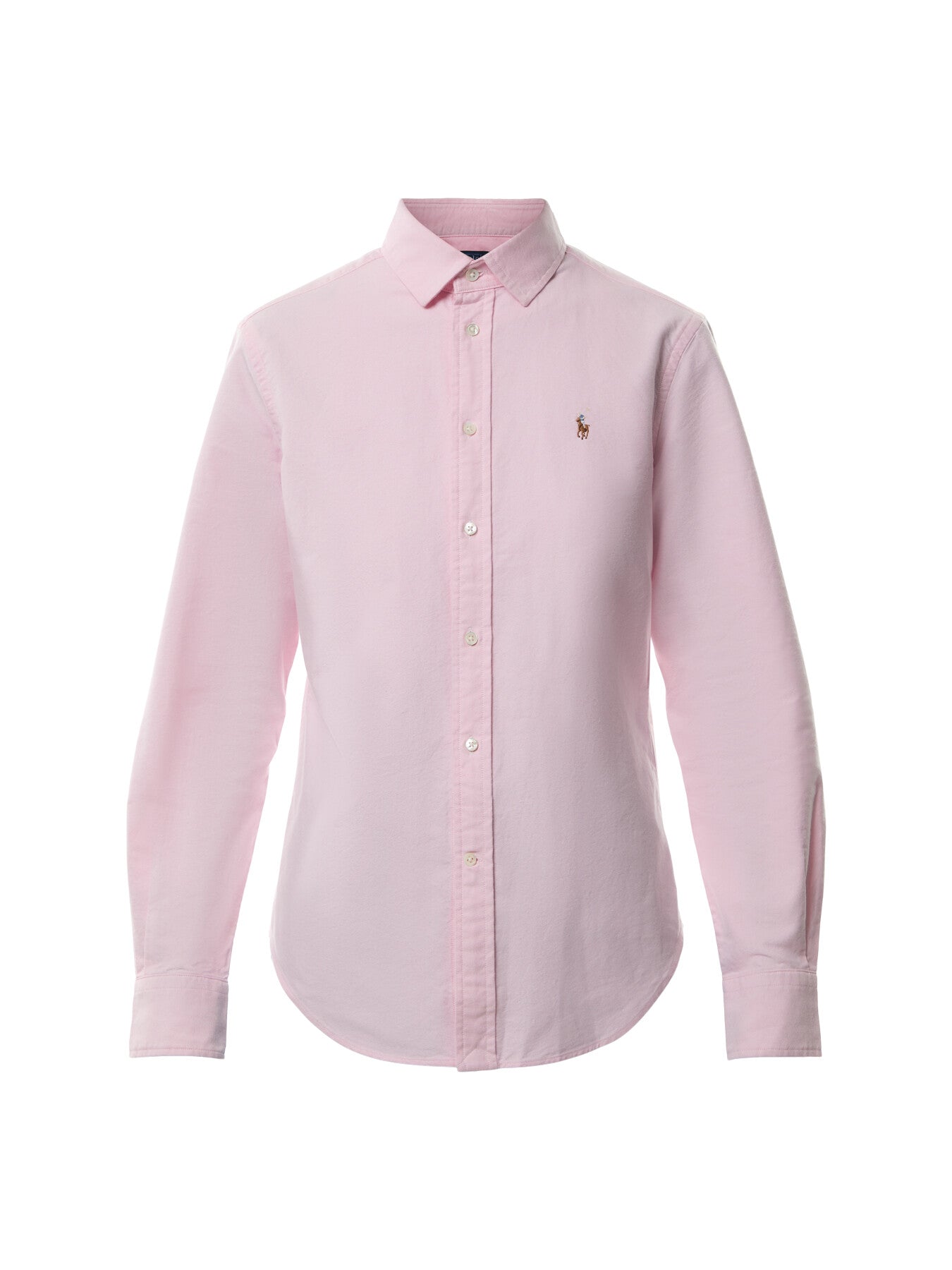 Long Sleeve Button Shirt Bath Pink