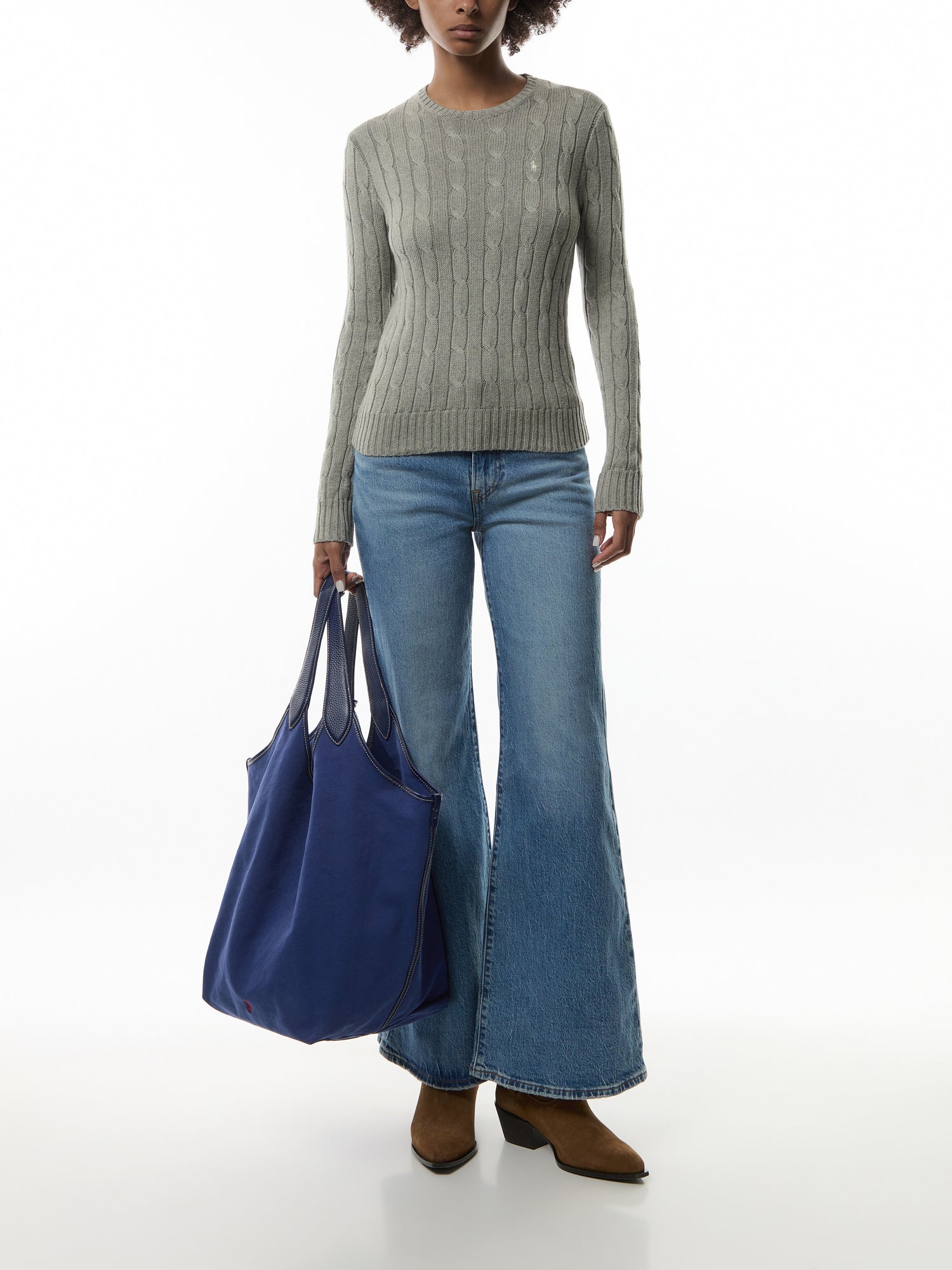 Julianna Fawn Grey Heather Jumper