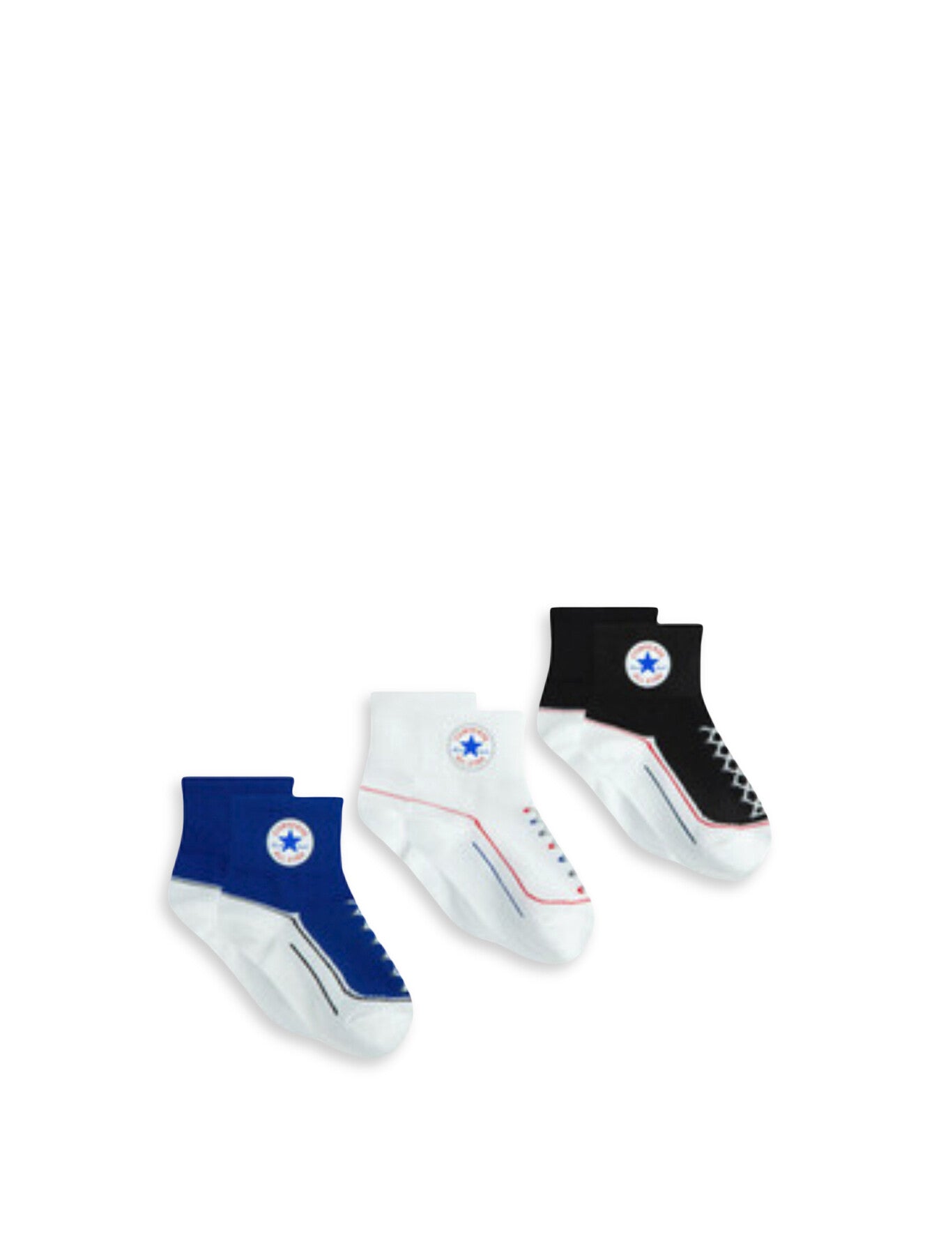 Baby CHN Striated Socks (3 Pack)
