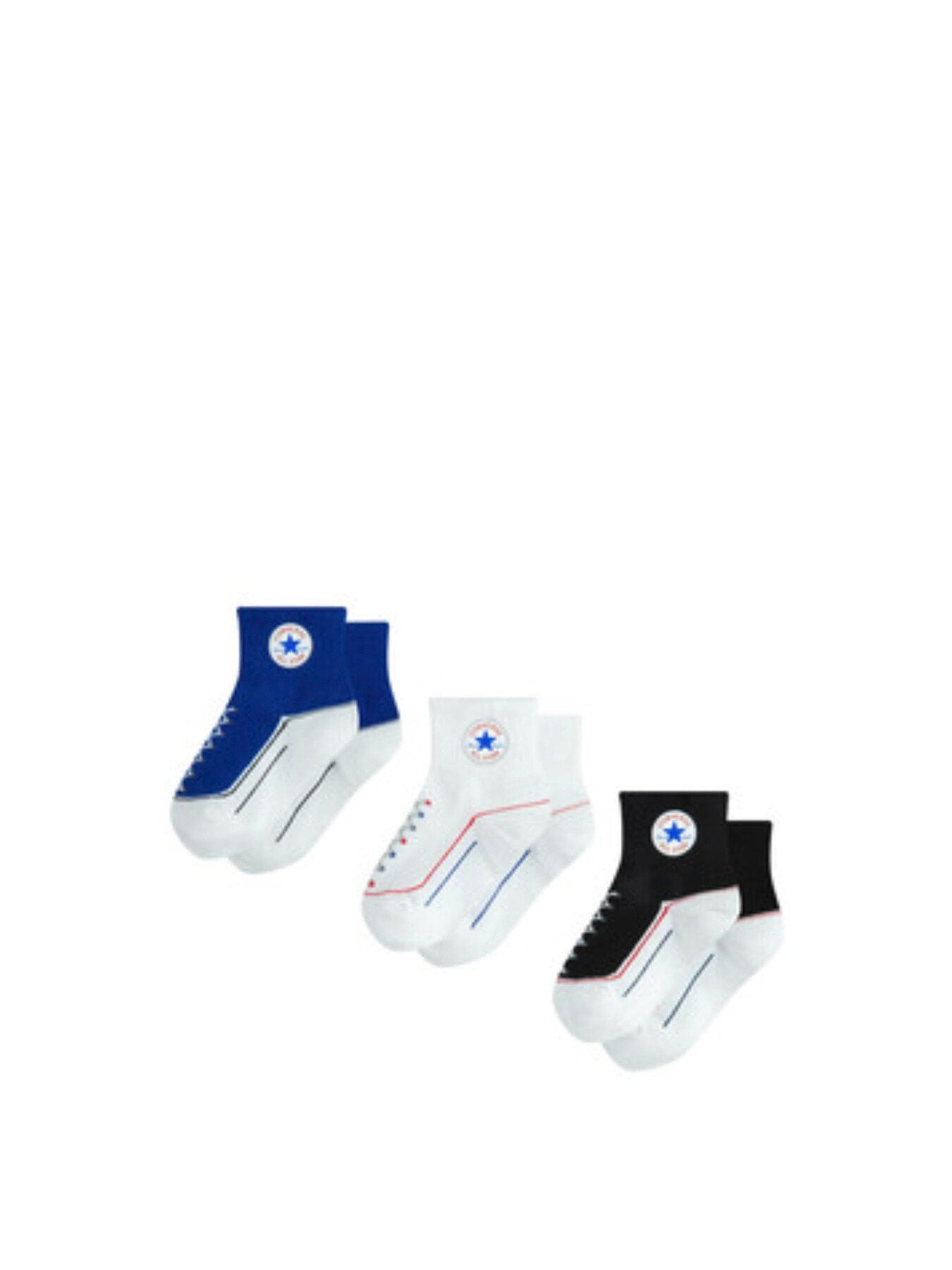 Baby CHN Striated Socks (3 Pack)