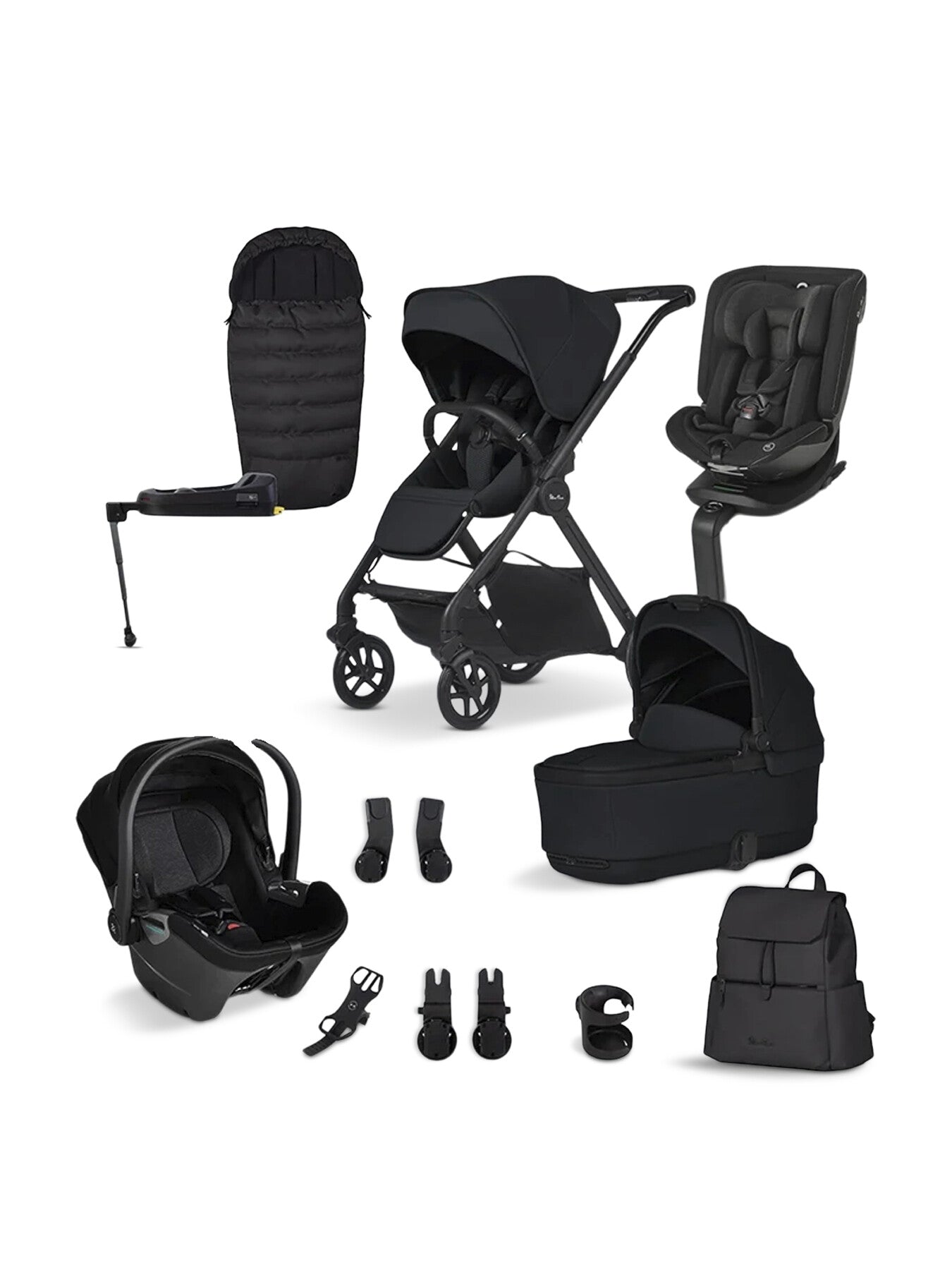 Reef 2 With First Bed Folding Carrycot Accessory Box Dream Dream Base Motion