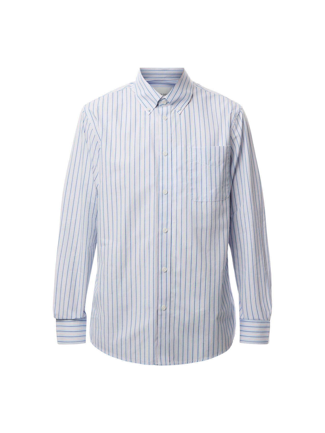 Kent Stripe Peached Poplin Shirt