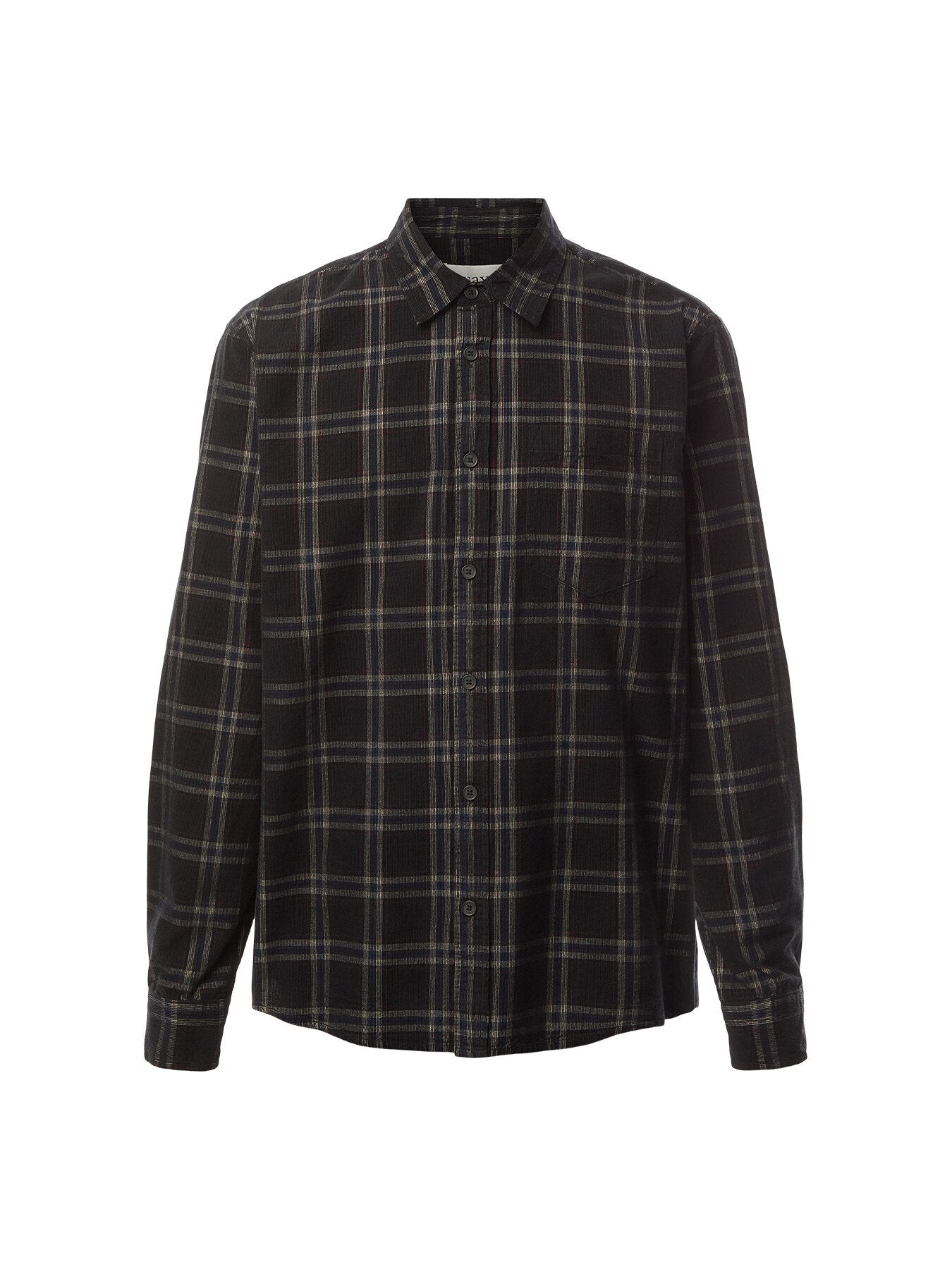Shelly Checked Babycord Shirt