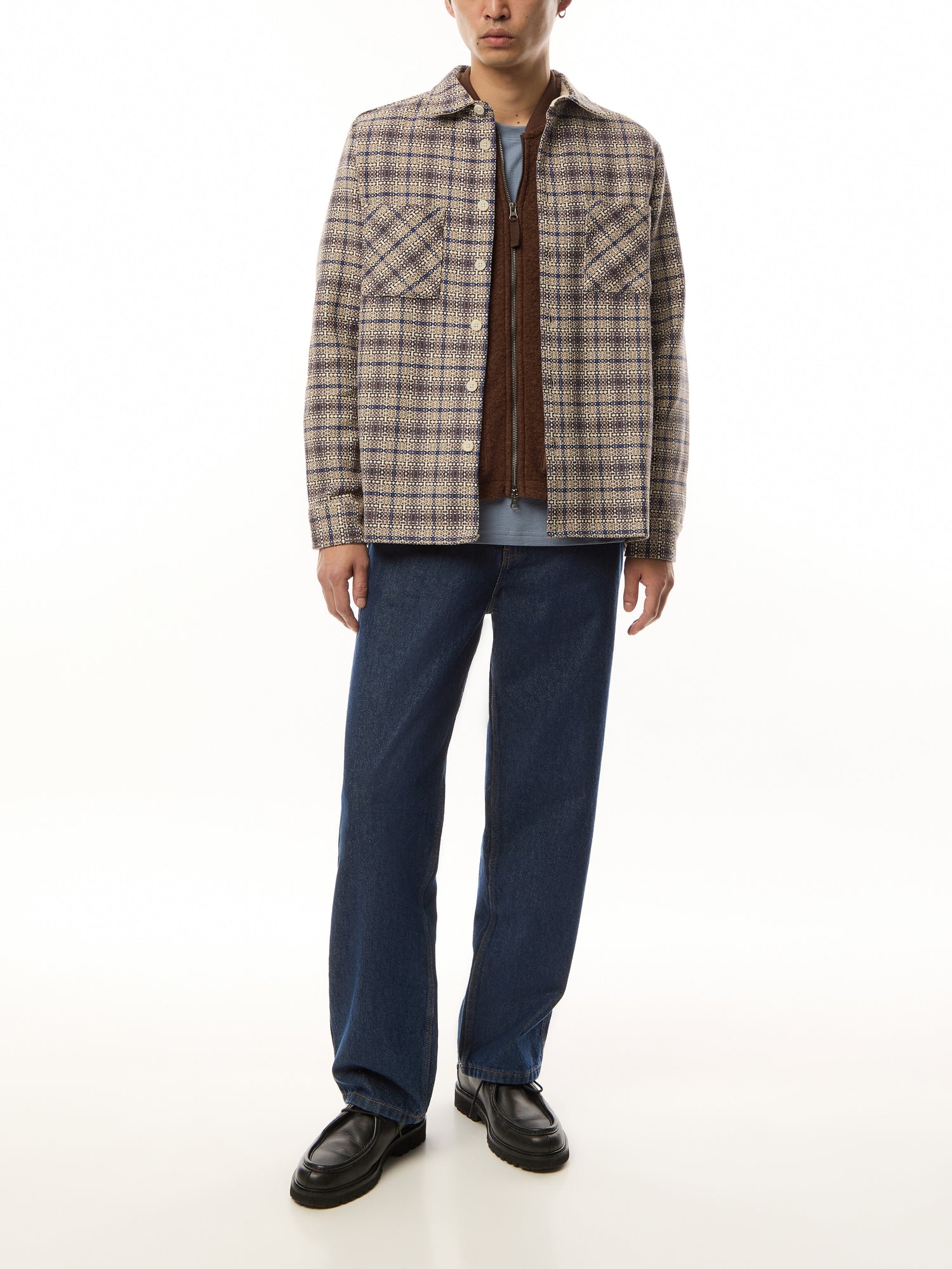 Whiting Basket Check Overshirt