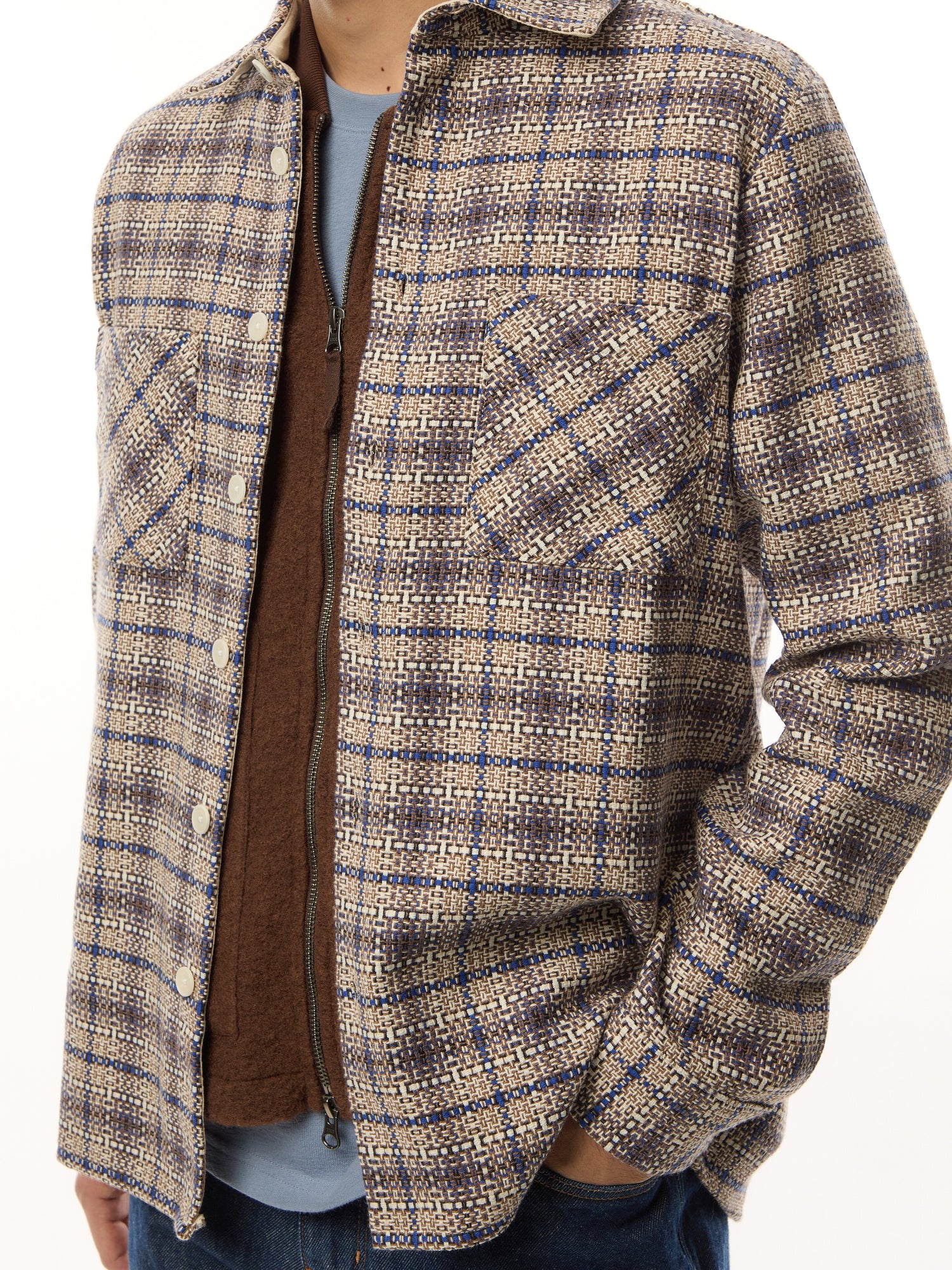 Whiting Basket Check Overshirt