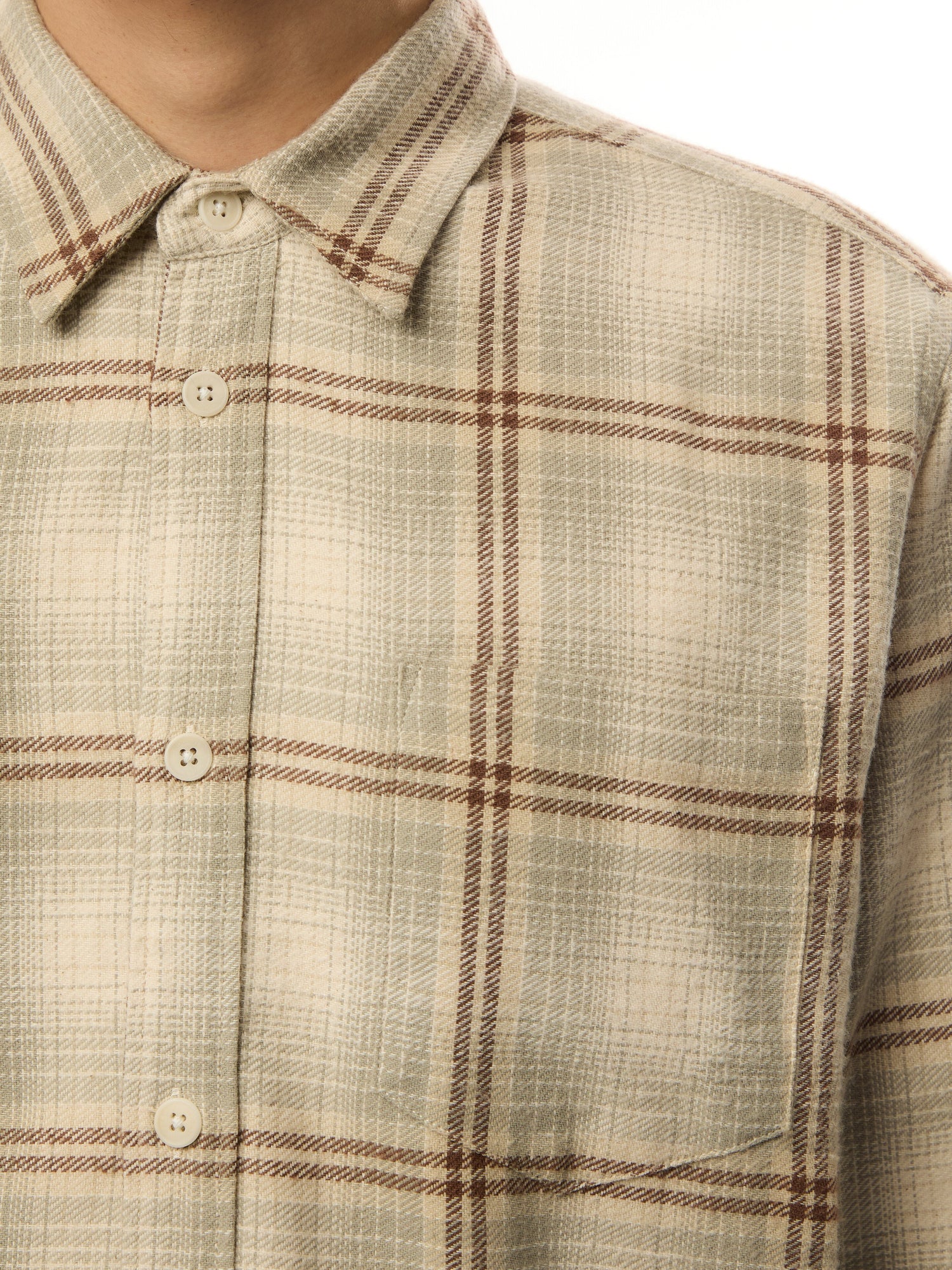 Whiting Mohair Check Overshirt