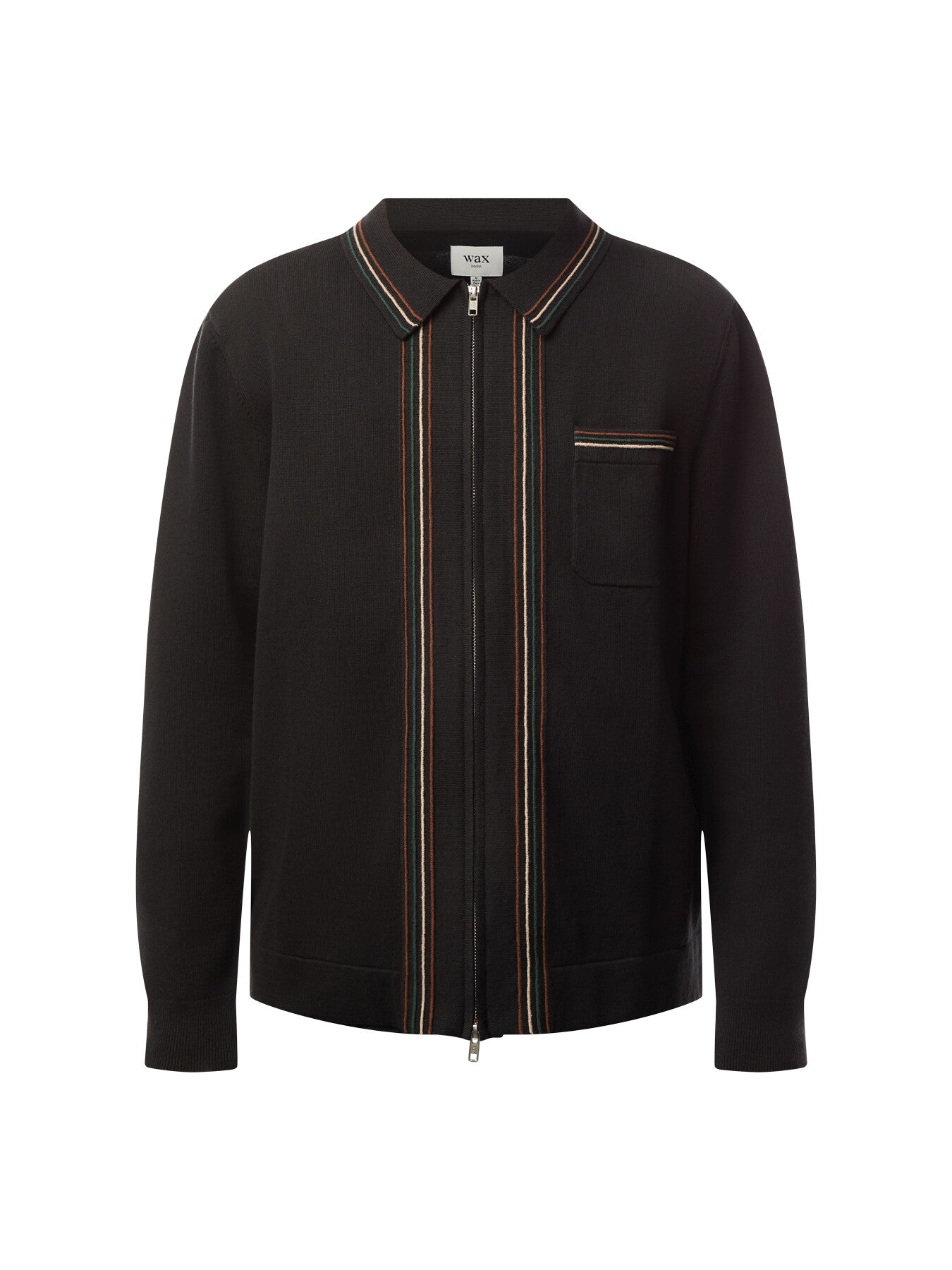 Amble Milano Stripe Stitch Polo Shirt
