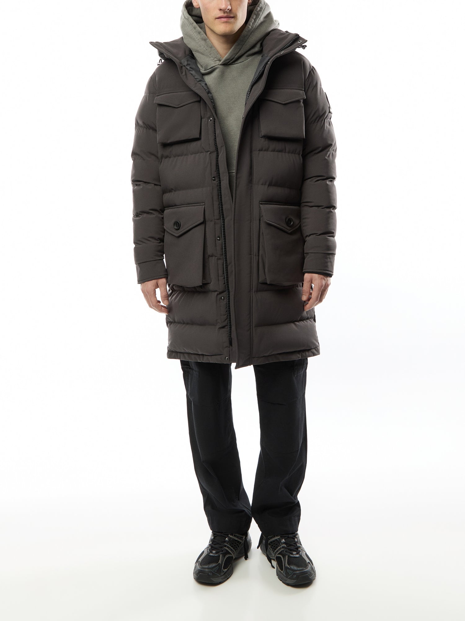 Branksome Long Puffer Jacket