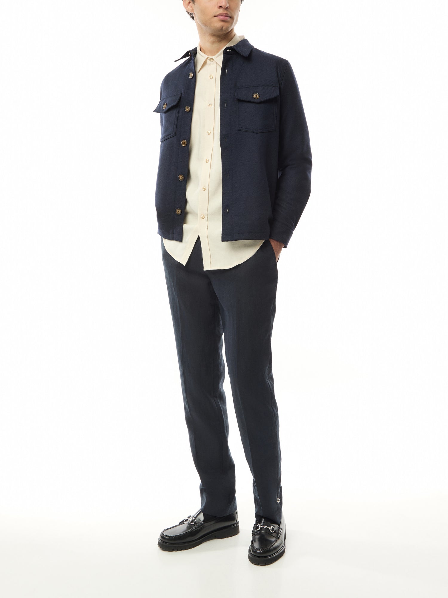 Wool Field Overshirt