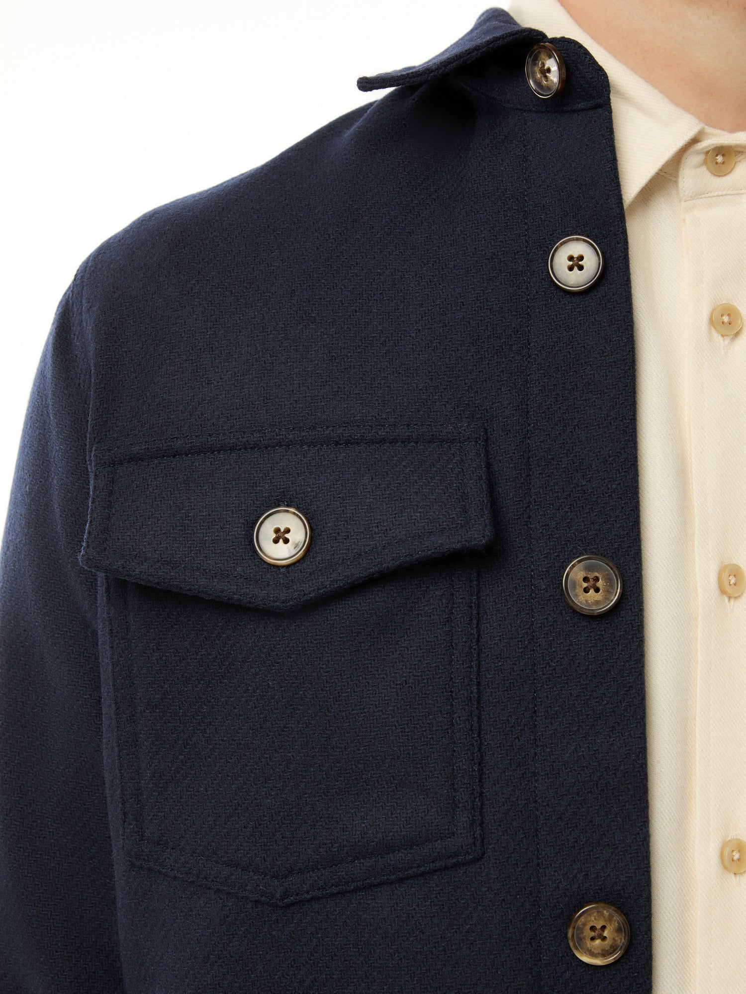 Wool Field Overshirt