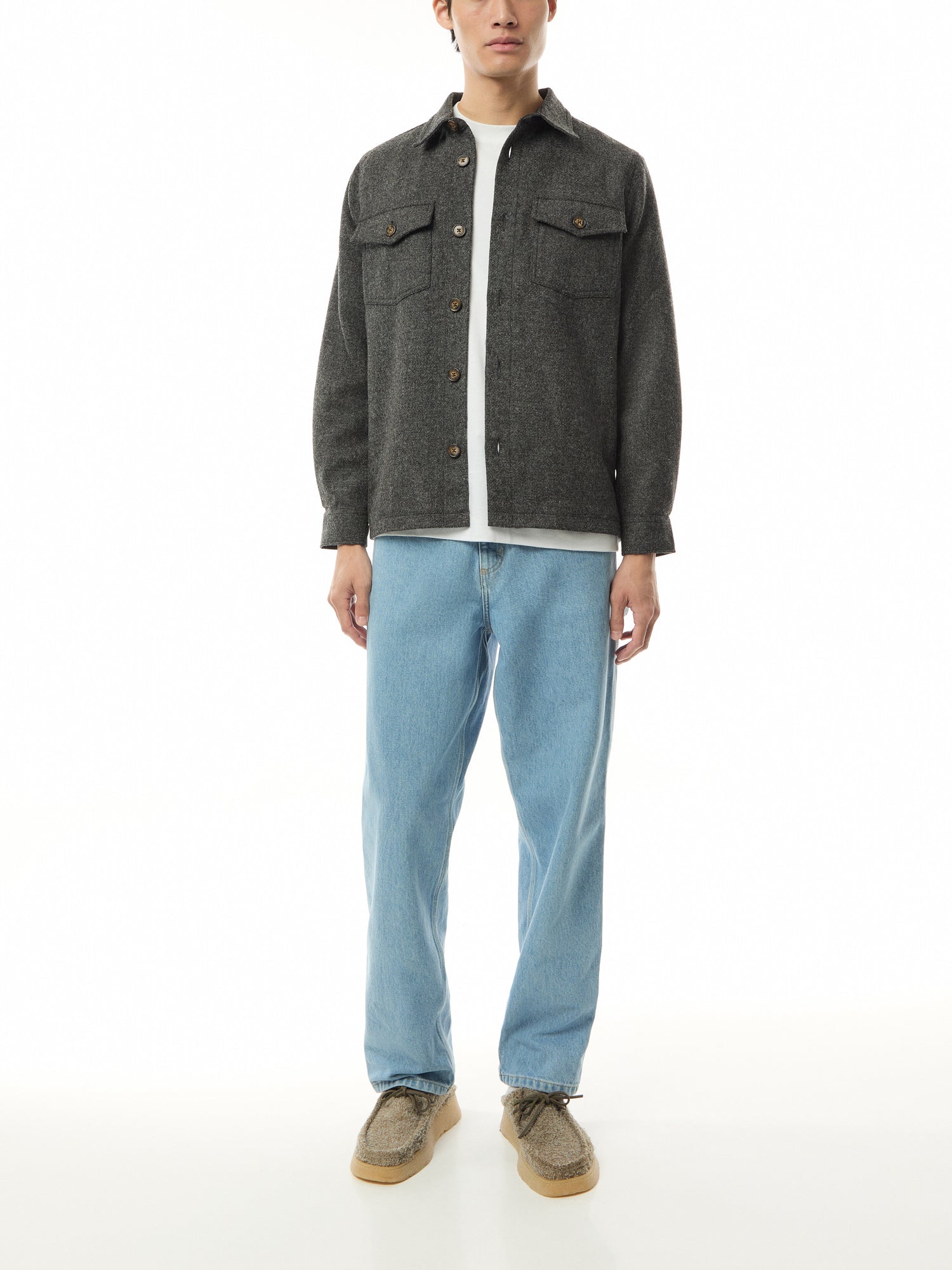 Wool Field Overshirt