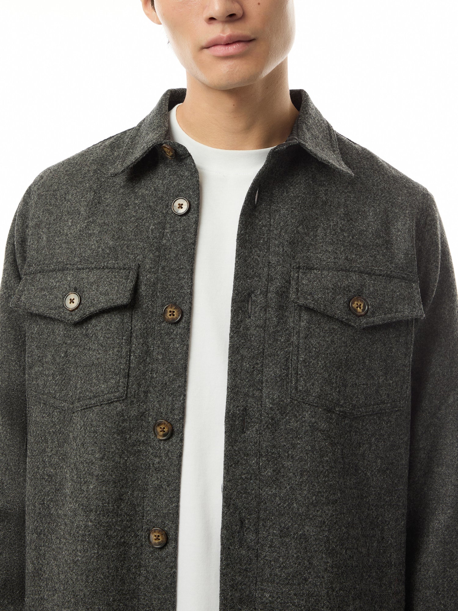Wool Field Overshirt