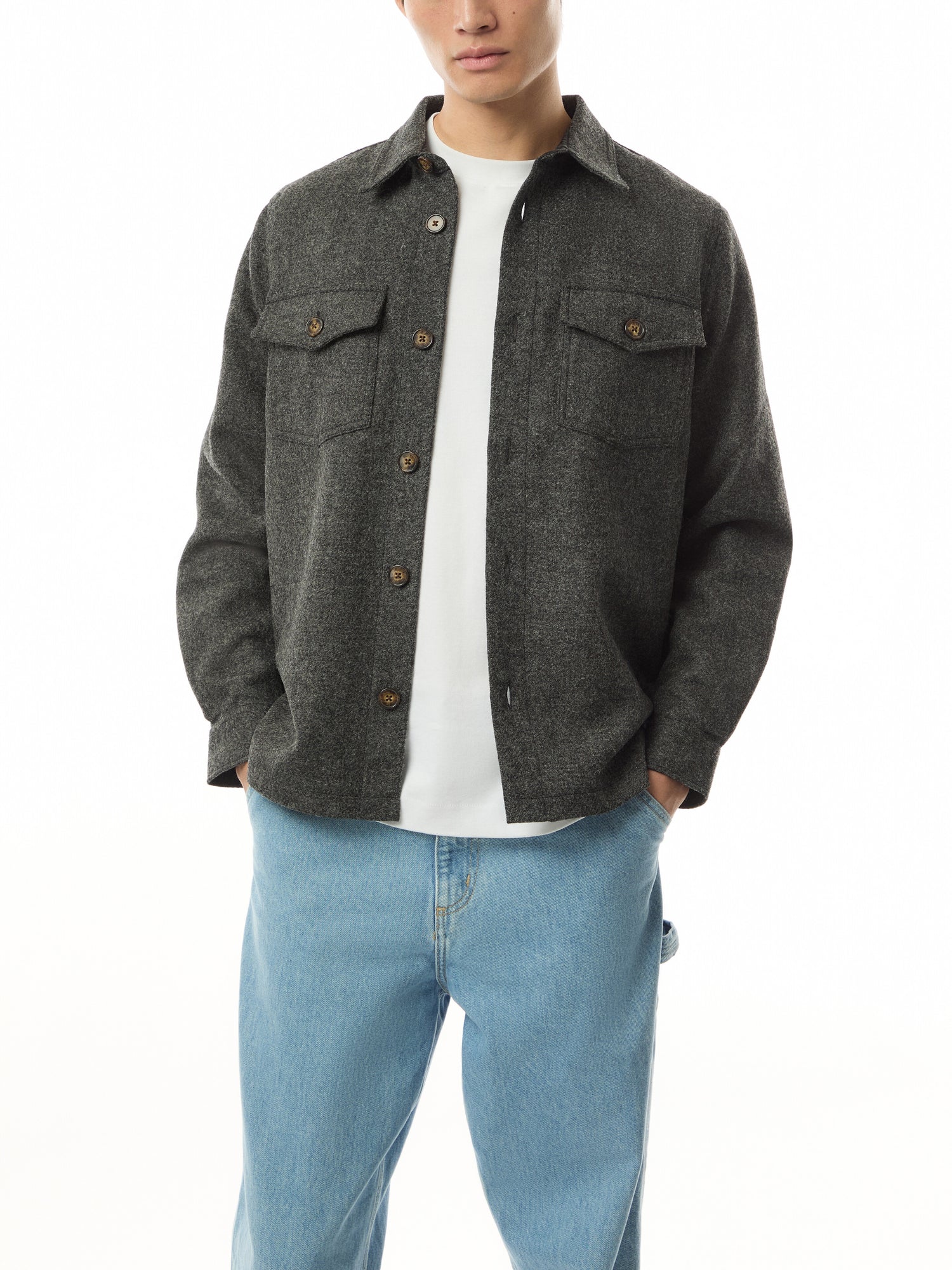 Wool Field Overshirt