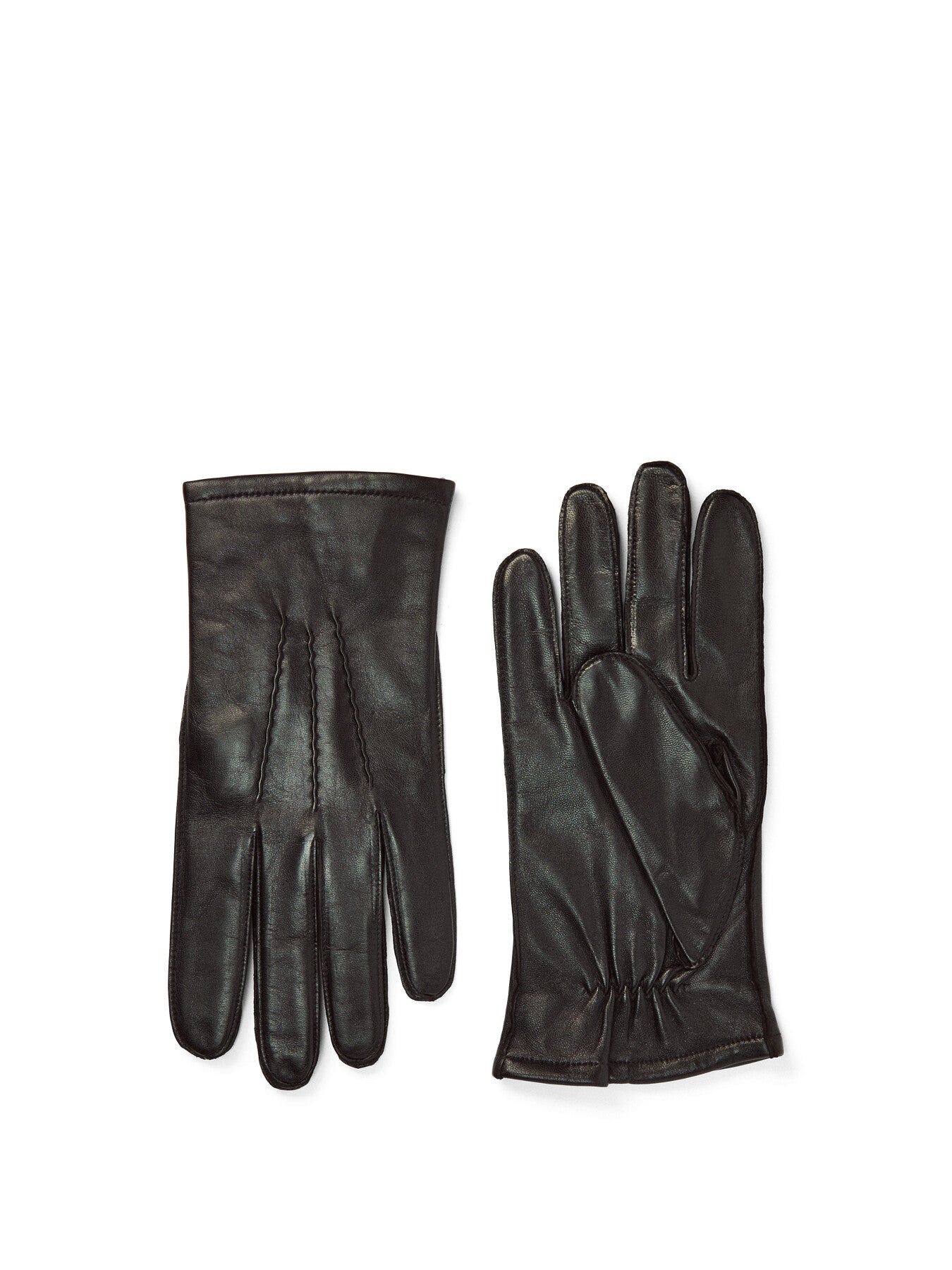 Dilton Three Point Lined Leather Gloves