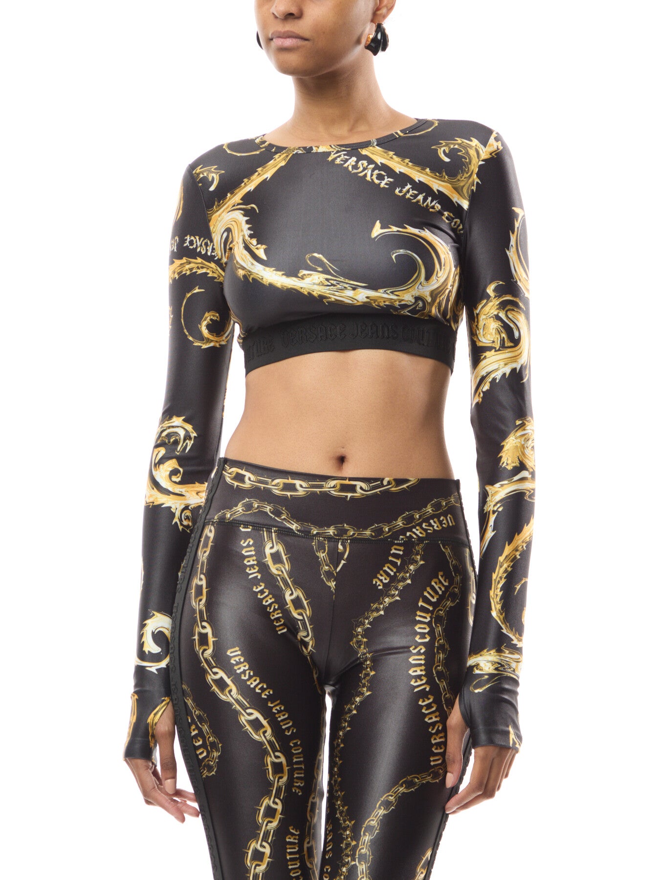 Chain Couture Crop Top