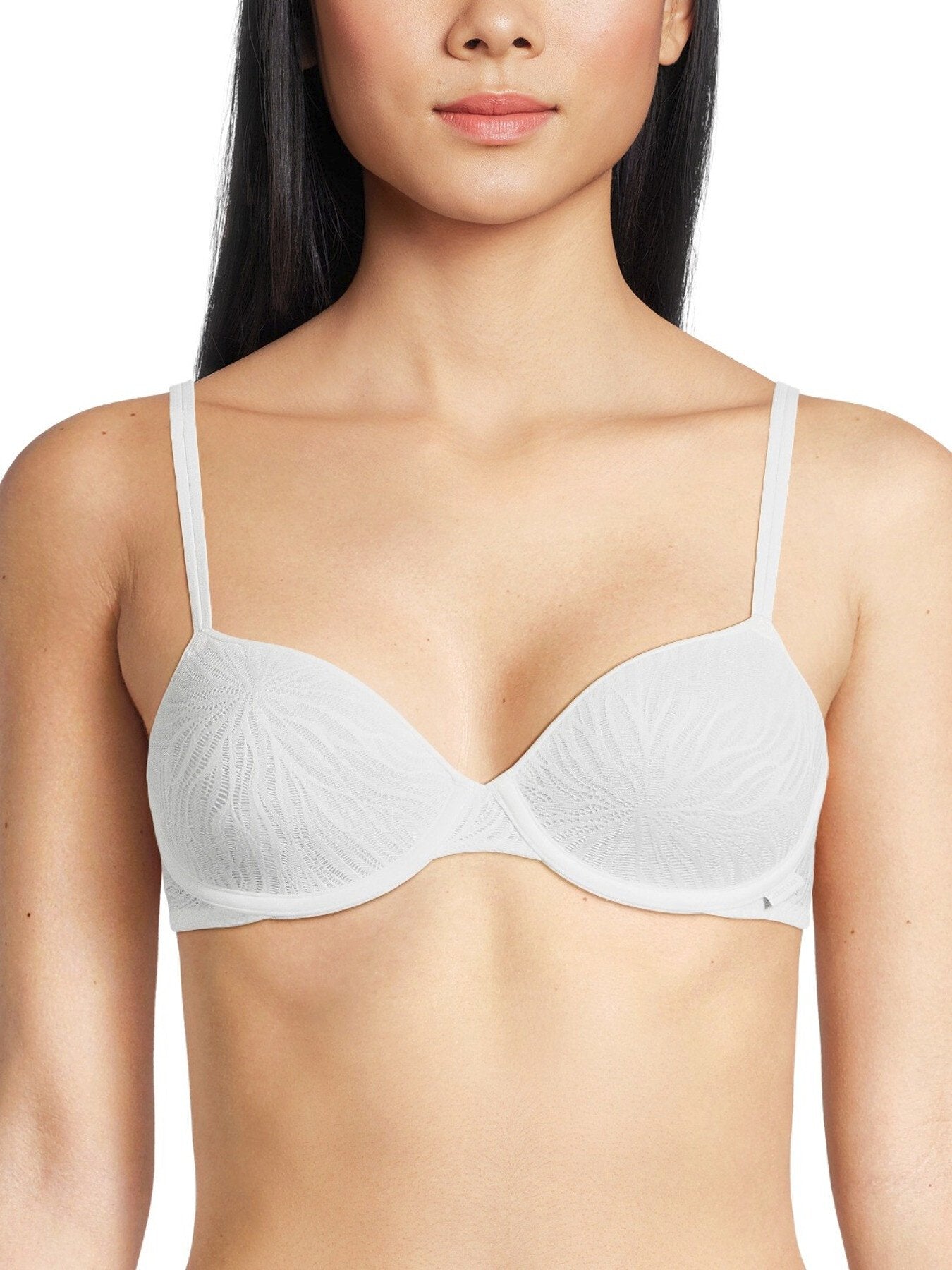 Sheer Marquisette Lightly Lined Demi Bra