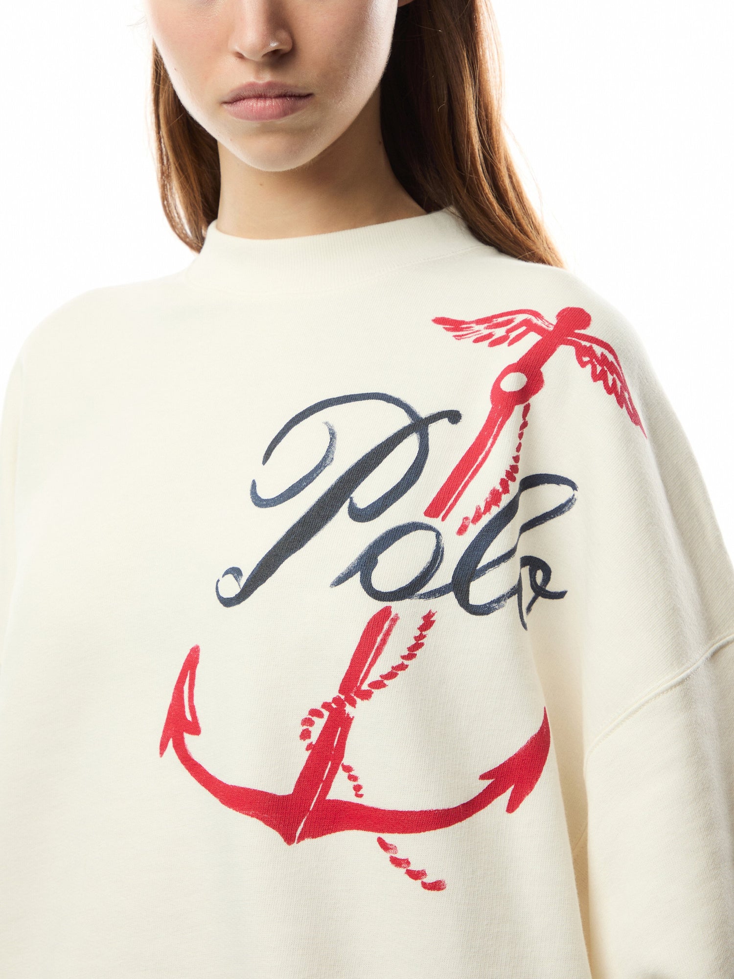 Logo Graphic Crewneck Sweatshirt