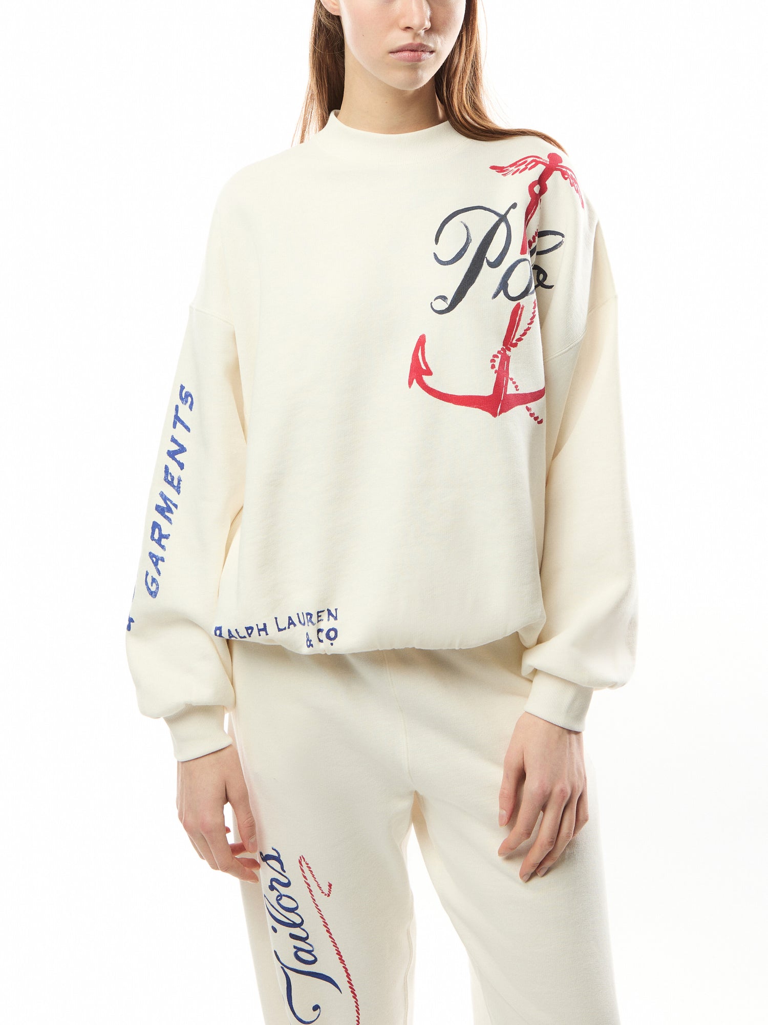Logo Graphic Crewneck Sweatshirt