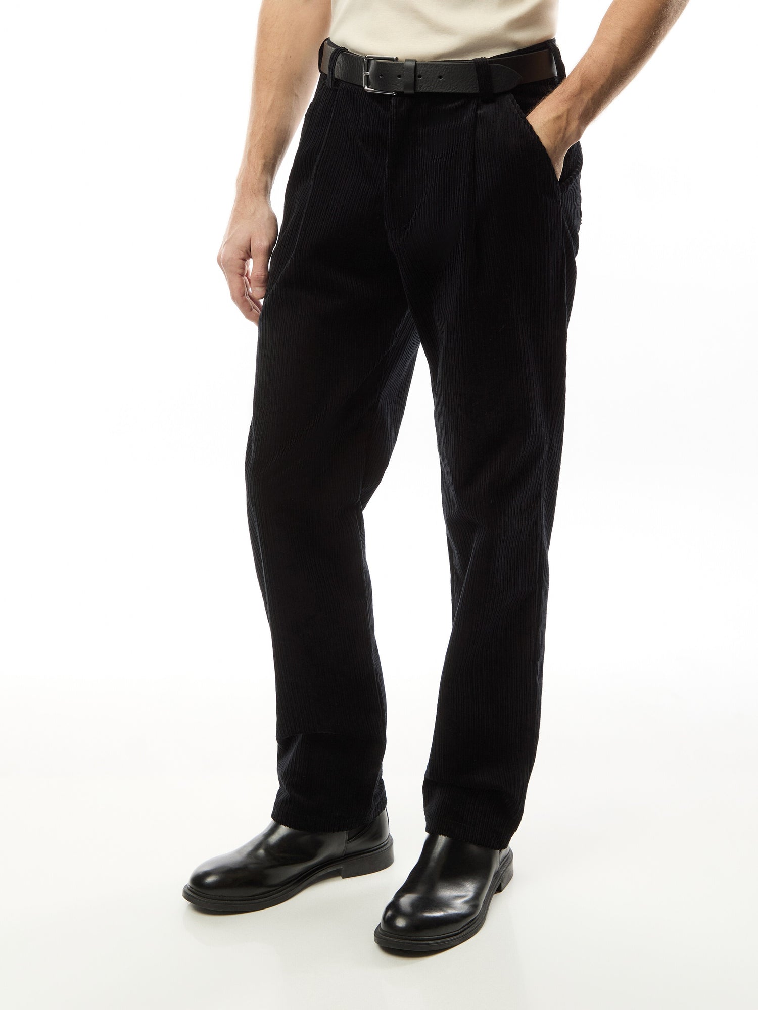 Hedden Cord Morton Pleated Trousers