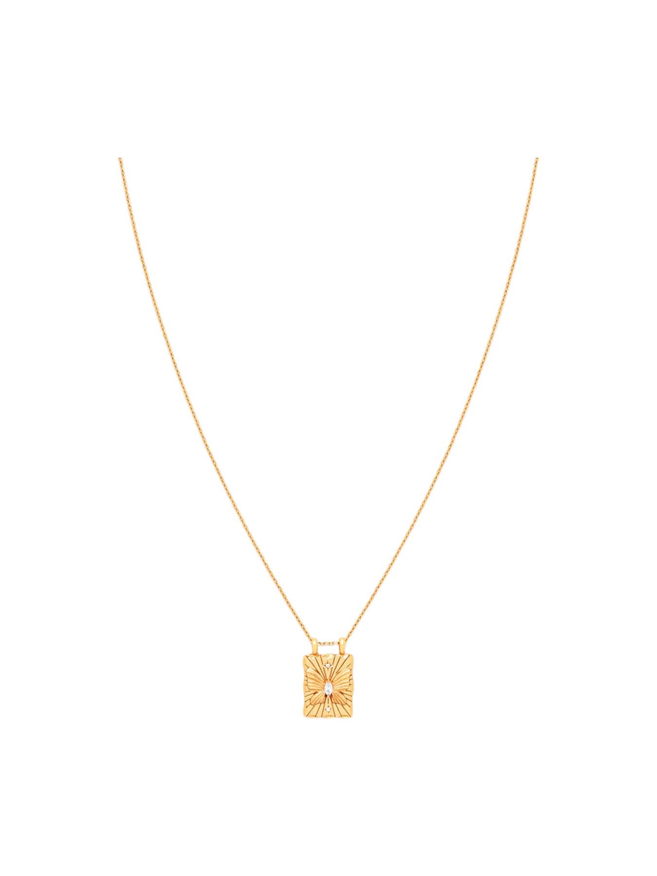Butterfly Pendant Necklace