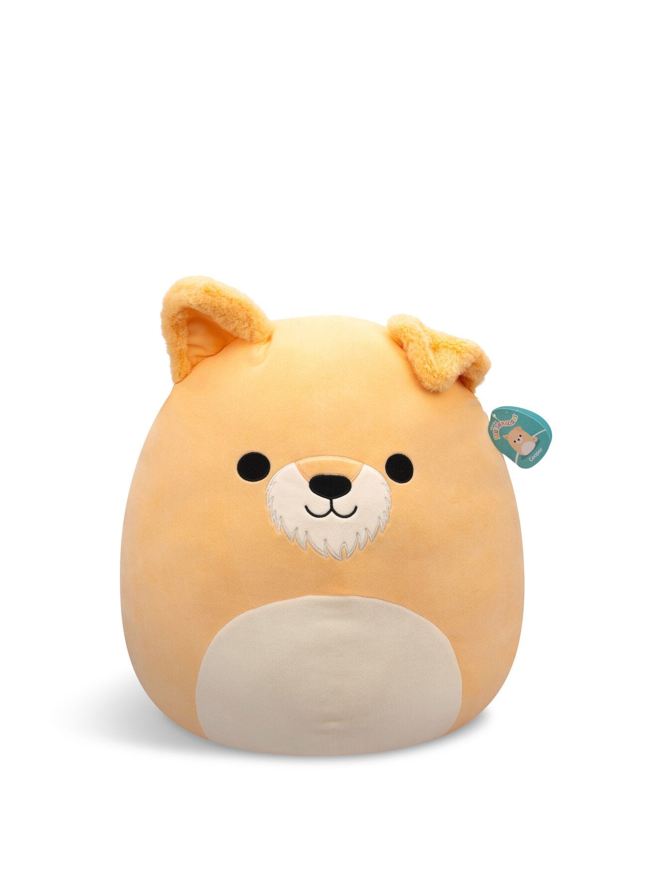 Original Squishmallows 20-Inch Cooper the Tan Dog