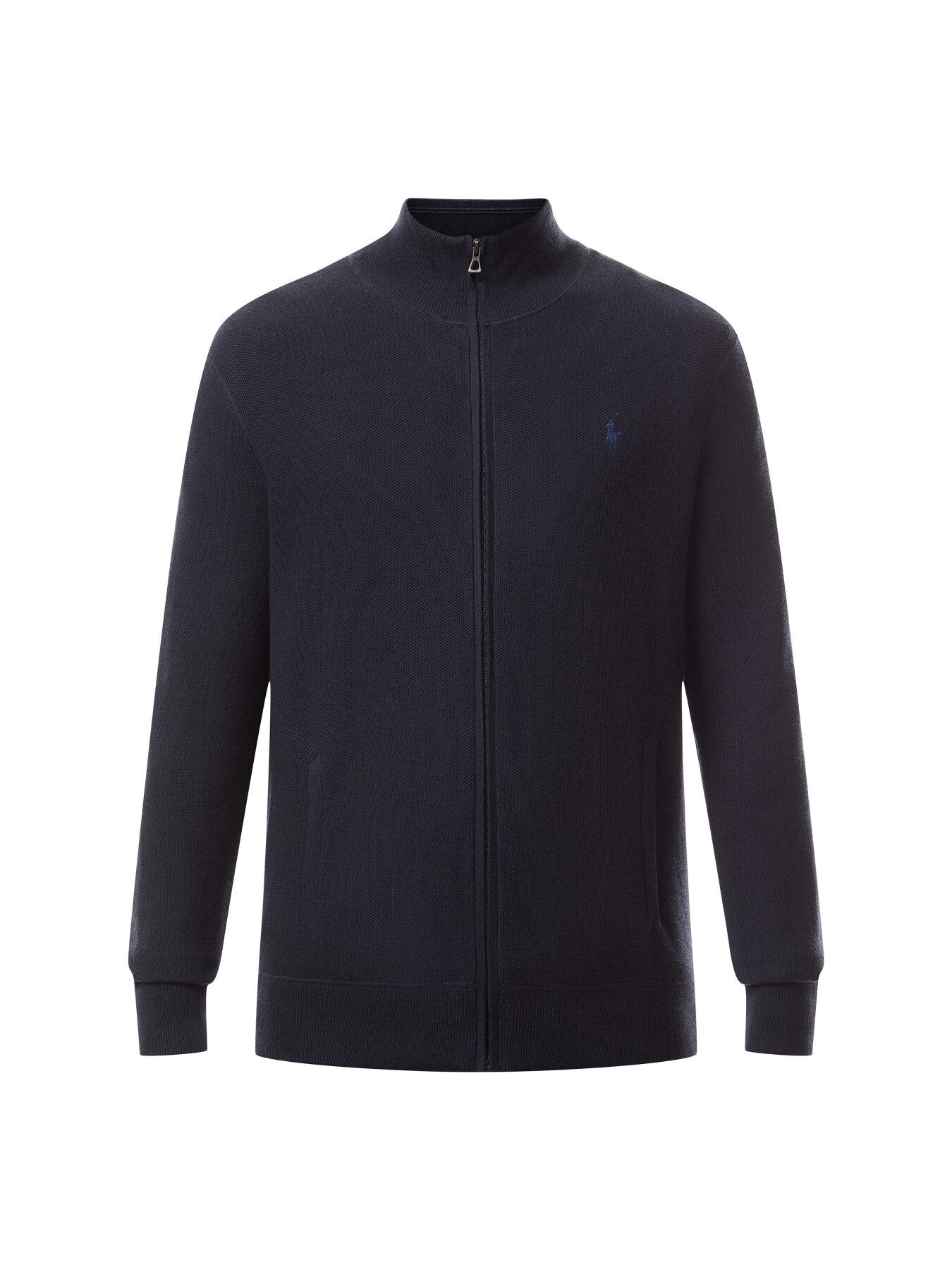 Zip Through Cotton Sweatshirt
