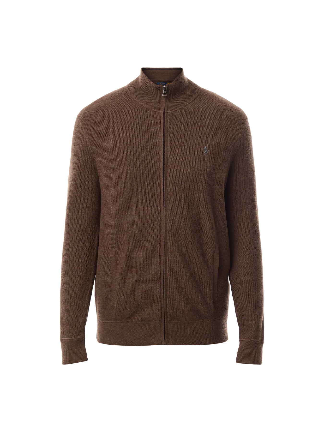 Zip Through Cotton Sweatshirt