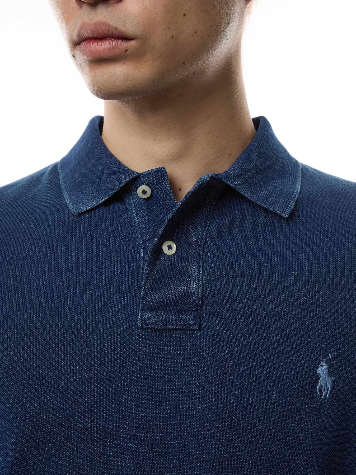 Custom Slim Fit Longsleeve Polo Top