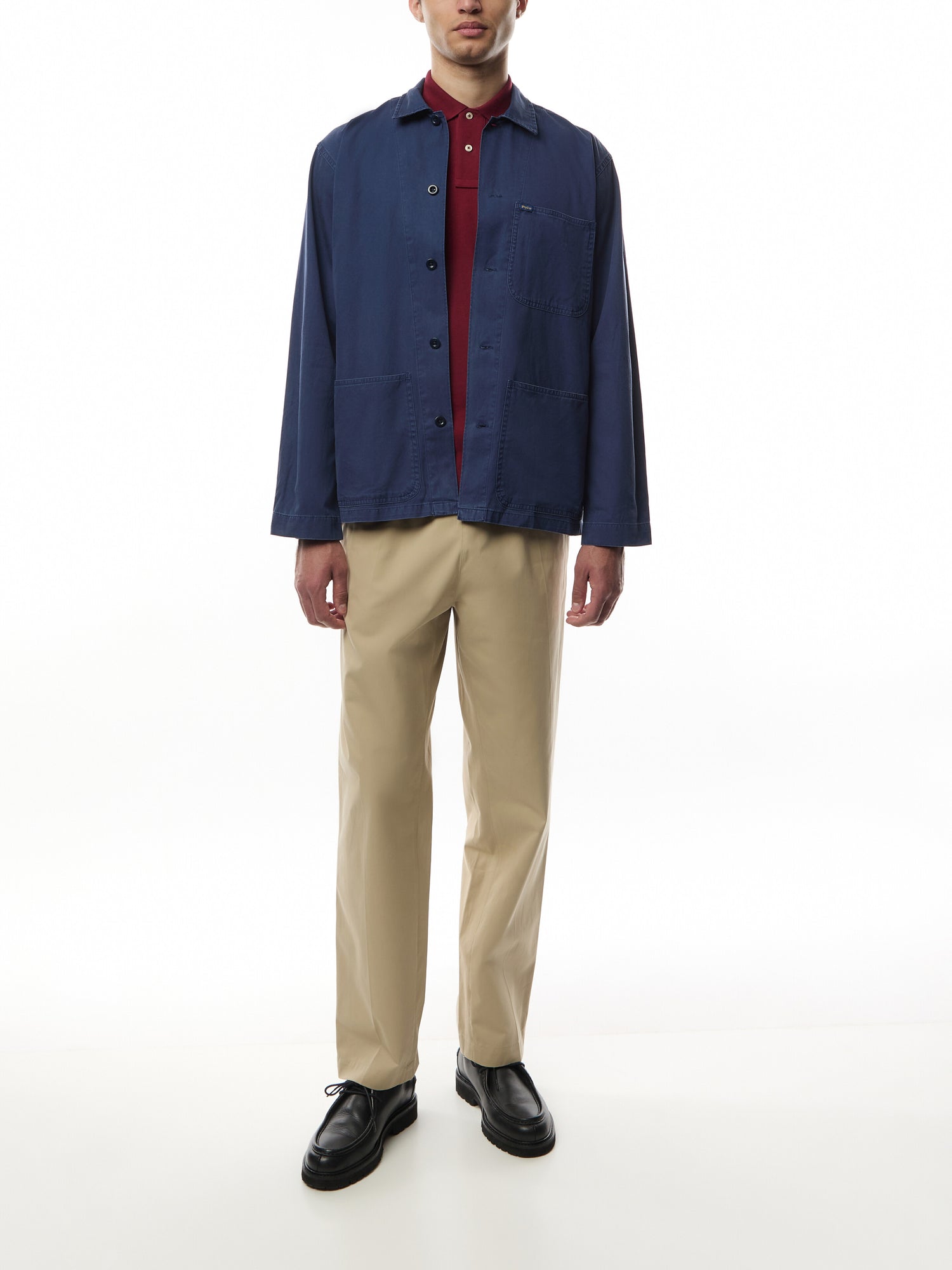 Soft Fade Twill Overshirt