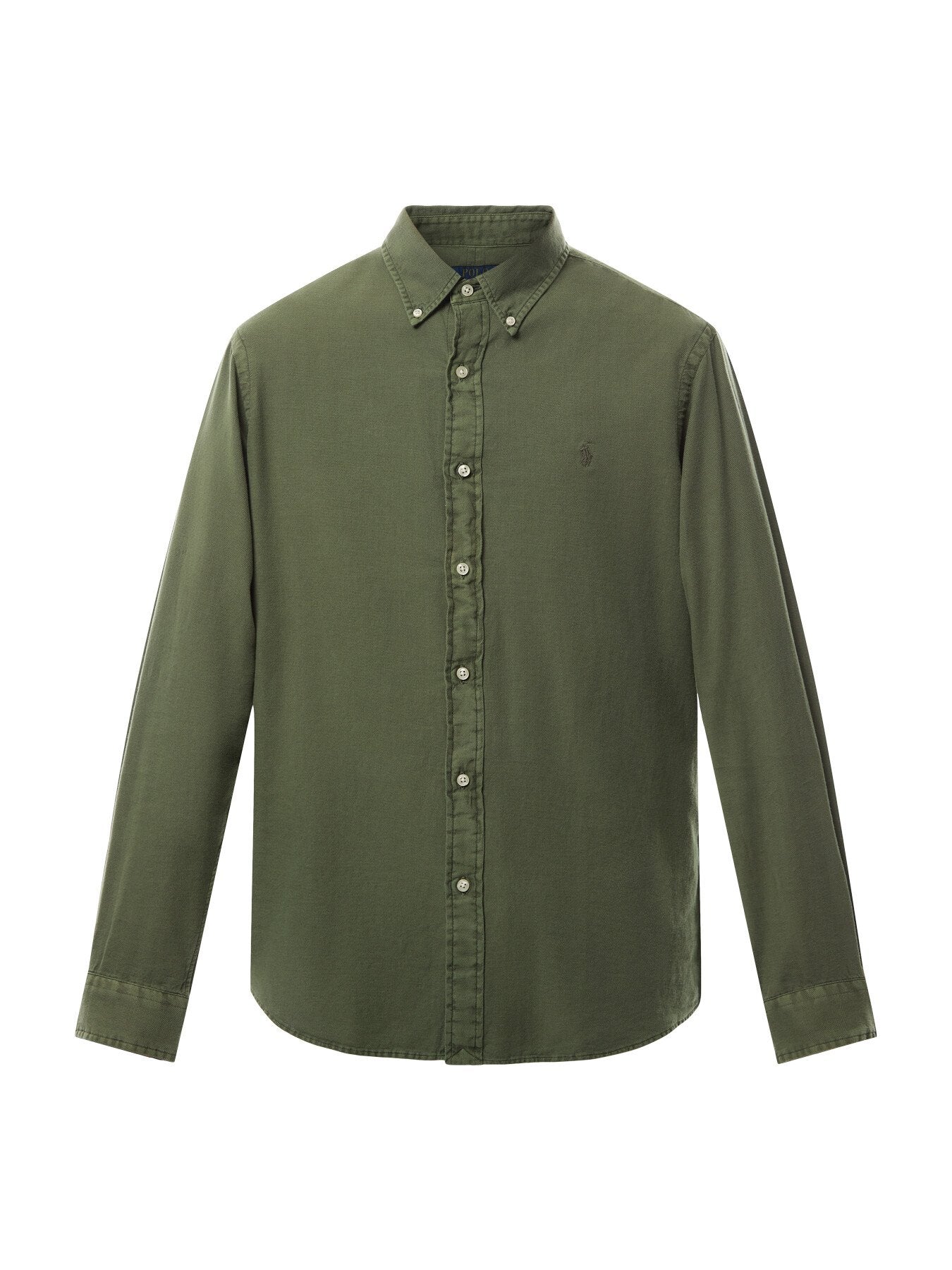 Custom Fit Garment Dyed Dobby Shirt