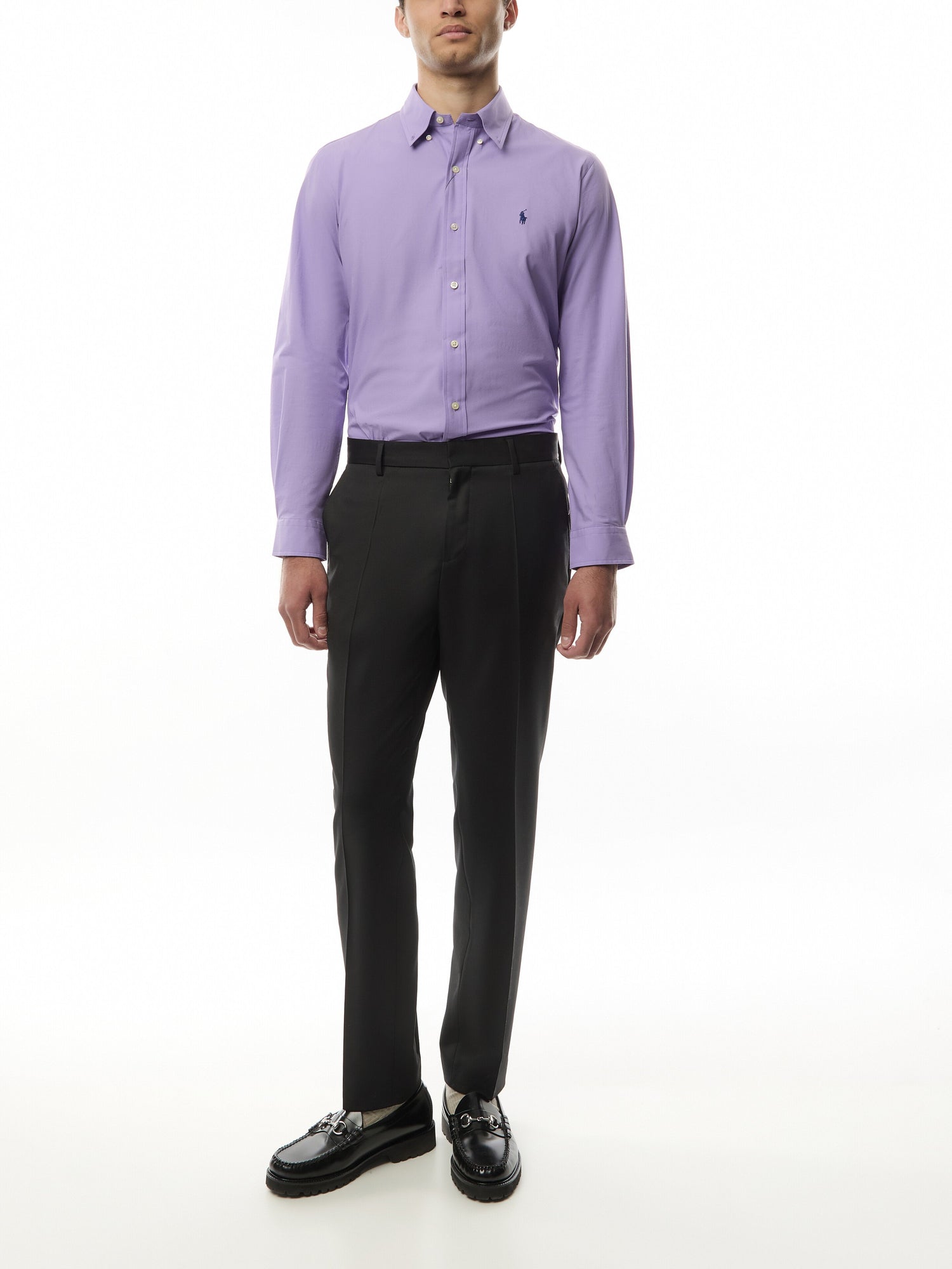 Custom Fit Stretch Poplin Shirt