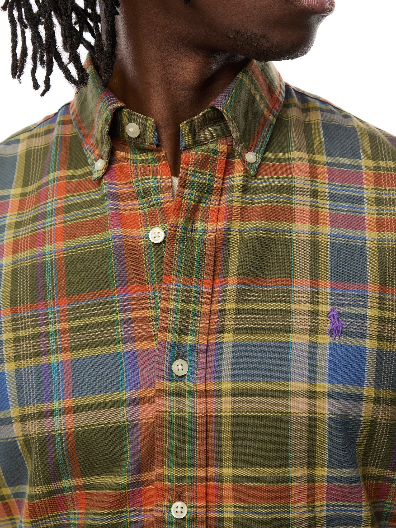 Custom Fit Oxford Check Shirt