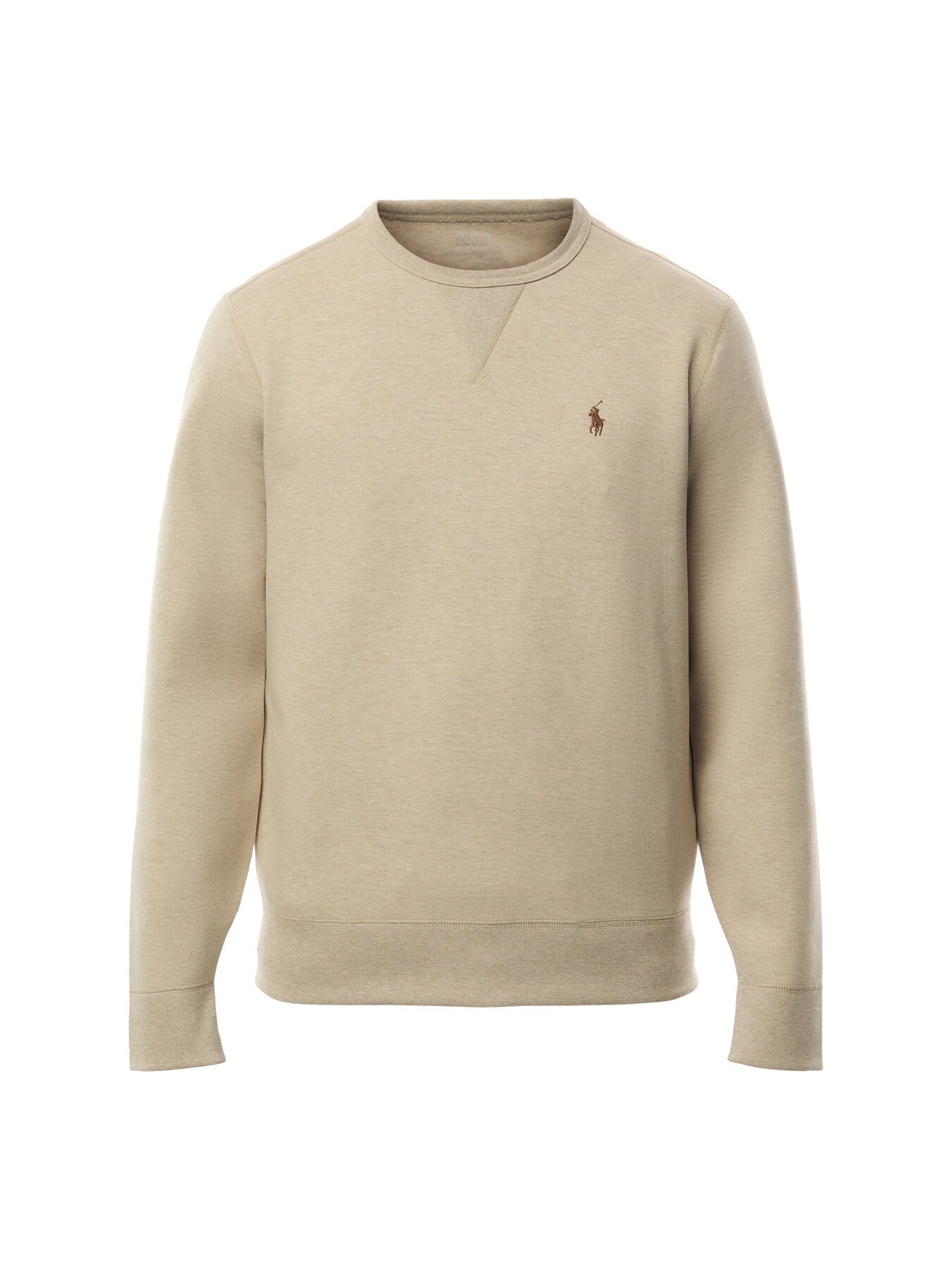 Logo Embroidered Double Knit Sweatshirt