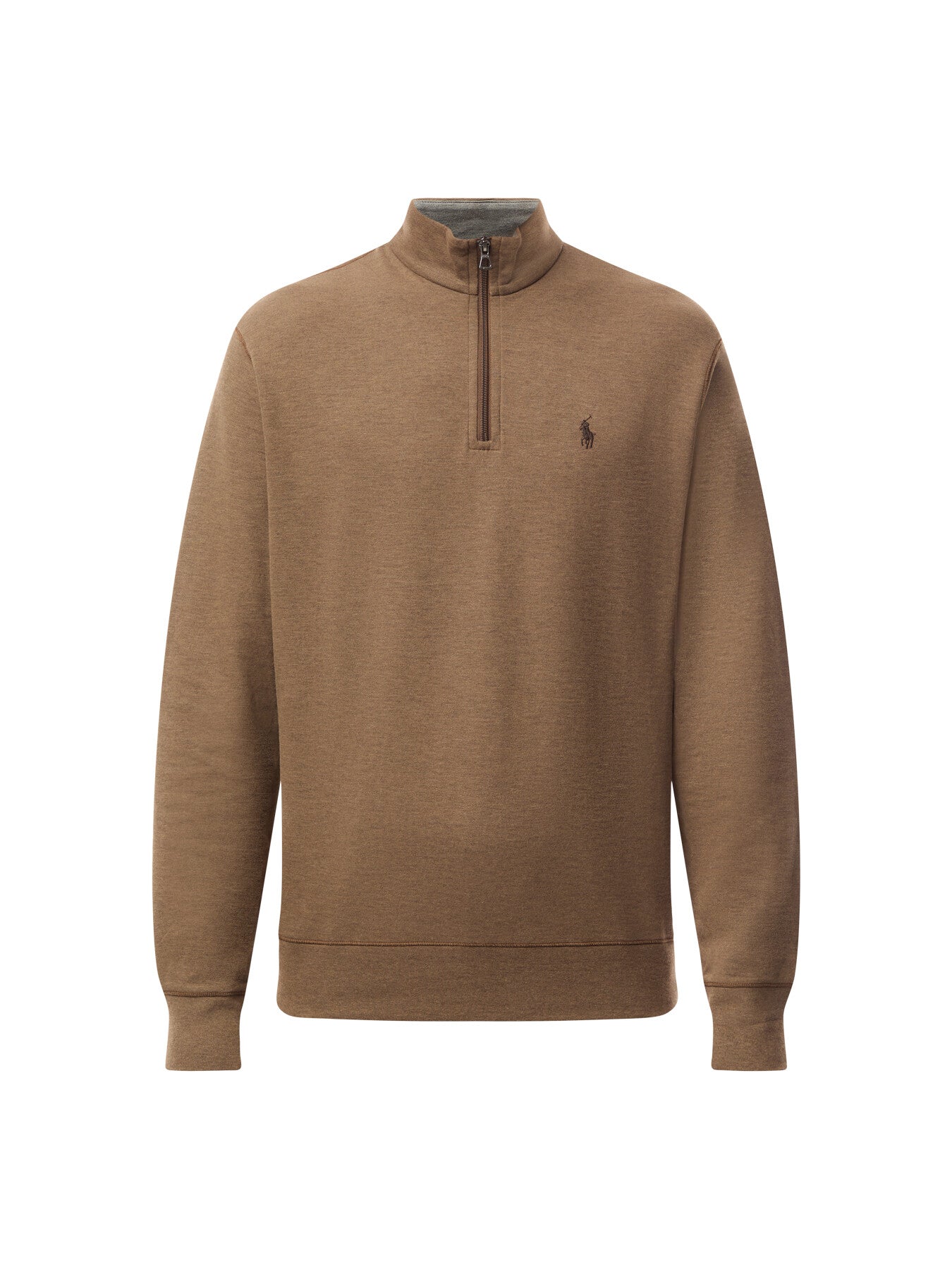 Double Knit Quarter Zip Sweatshirt