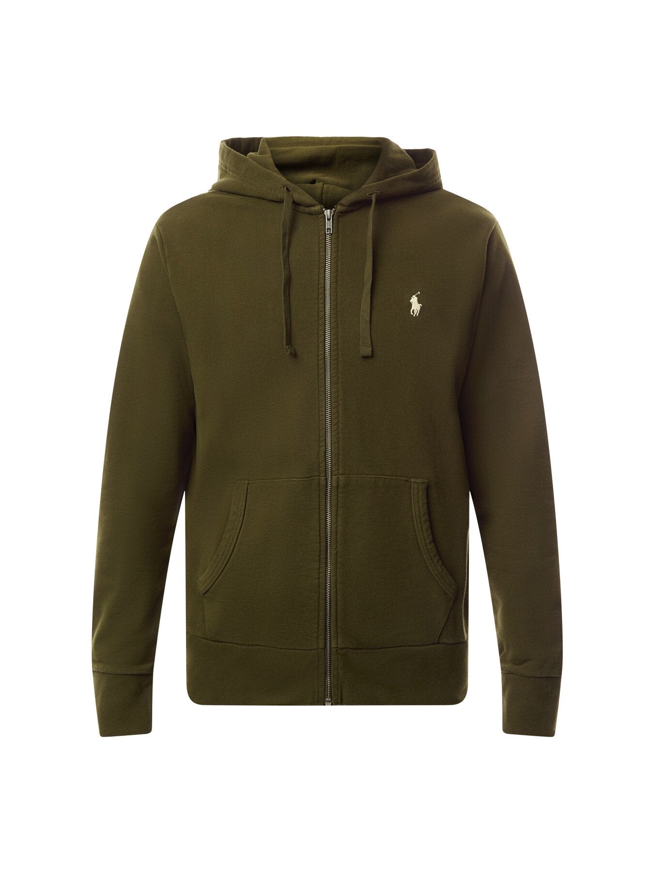 Loopback Fleece Zip Through Hoodie