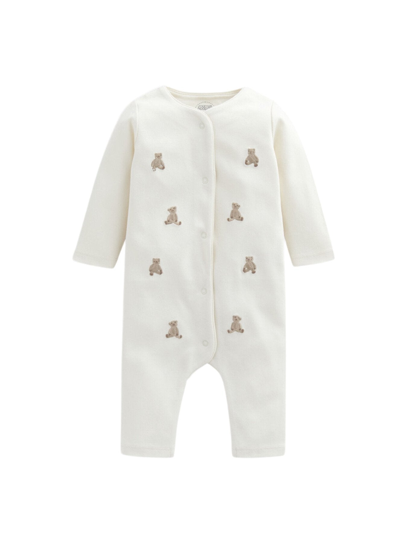 Embroidered Teddy Bear Romper