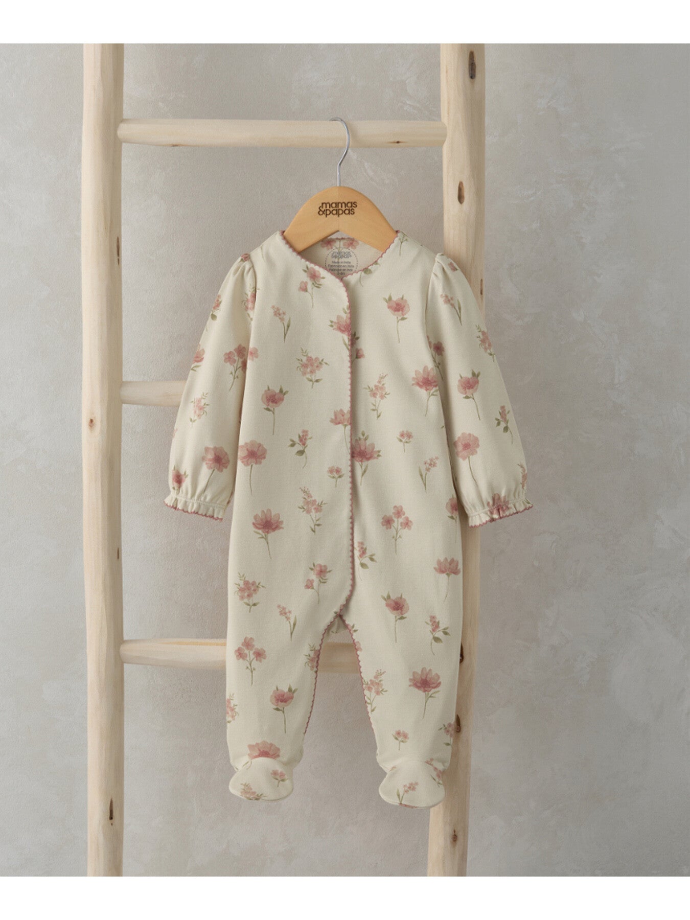 Watercolour Floral Zip All In One