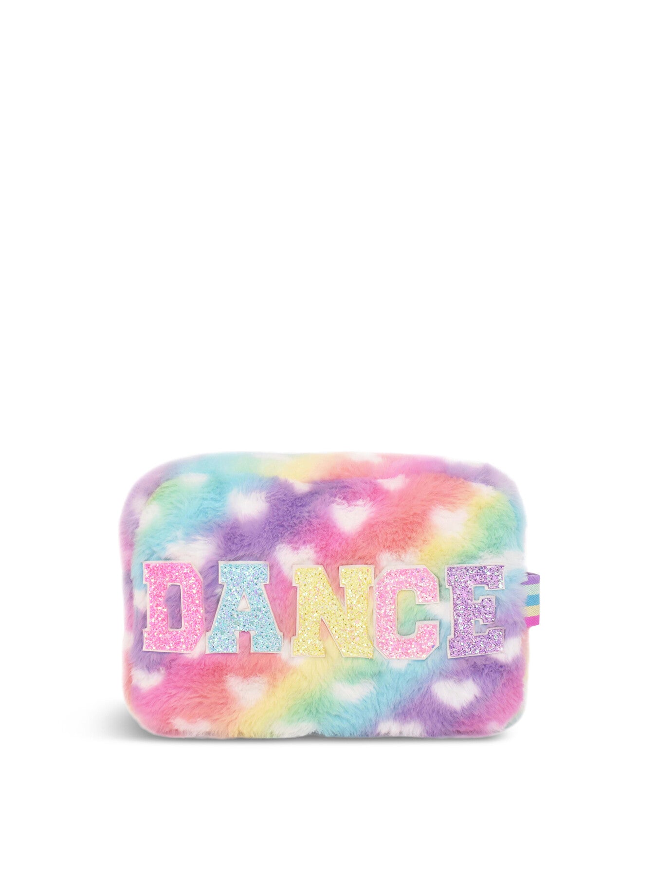 Dance Pouch Heart Faux Fur