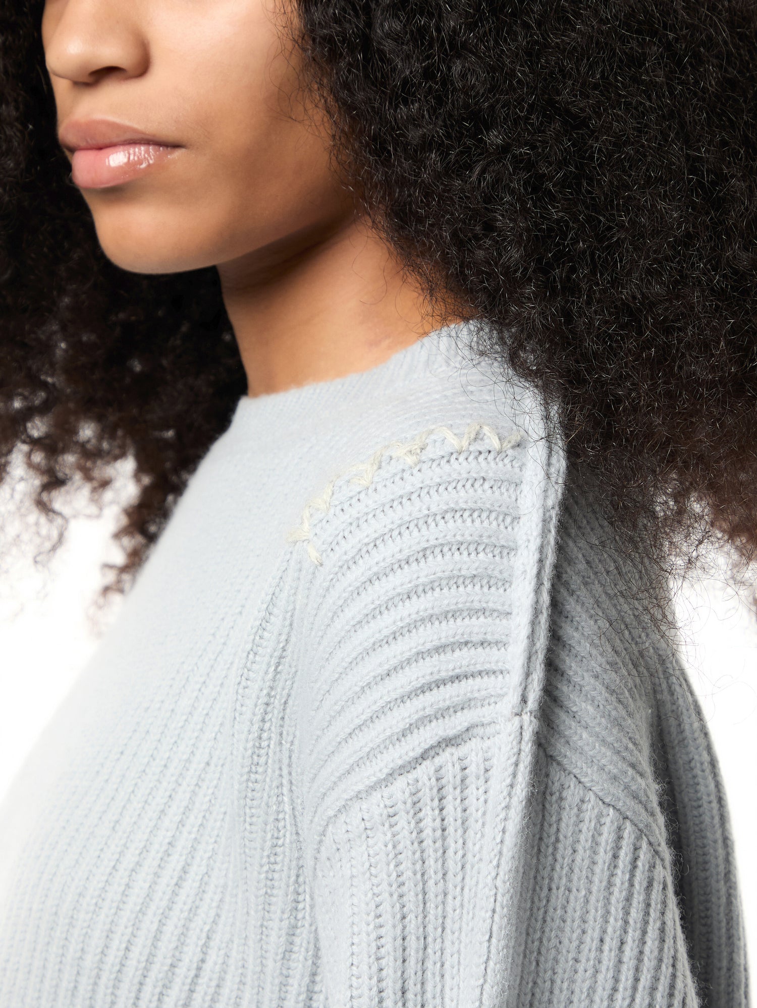 Roundneck Lined Longsleeve Sweater