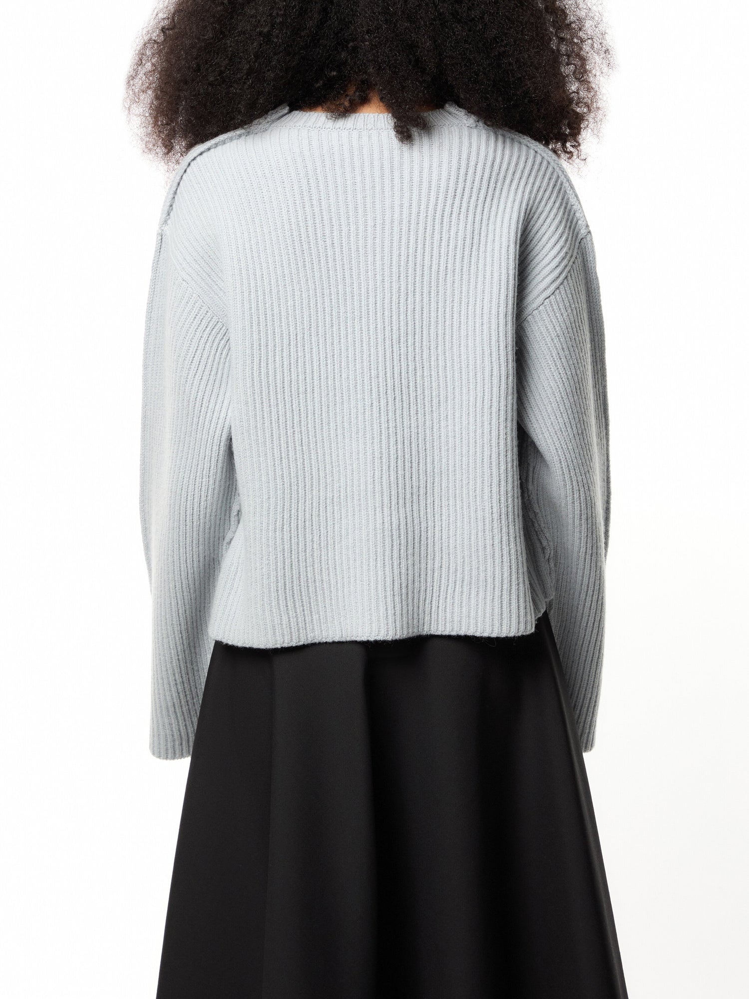 Roundneck Lined Longsleeve Sweater