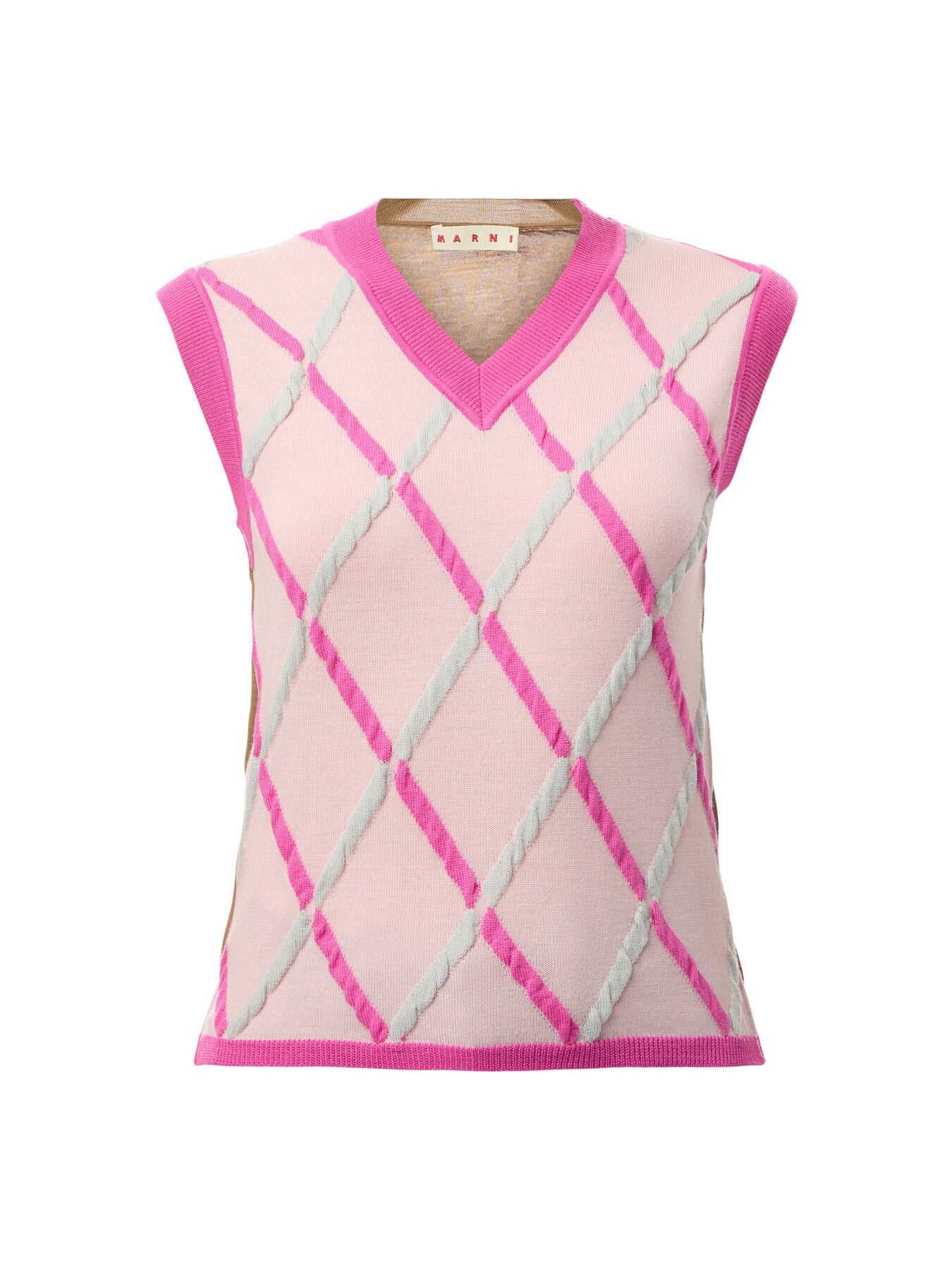 Diamond V Neck Vest