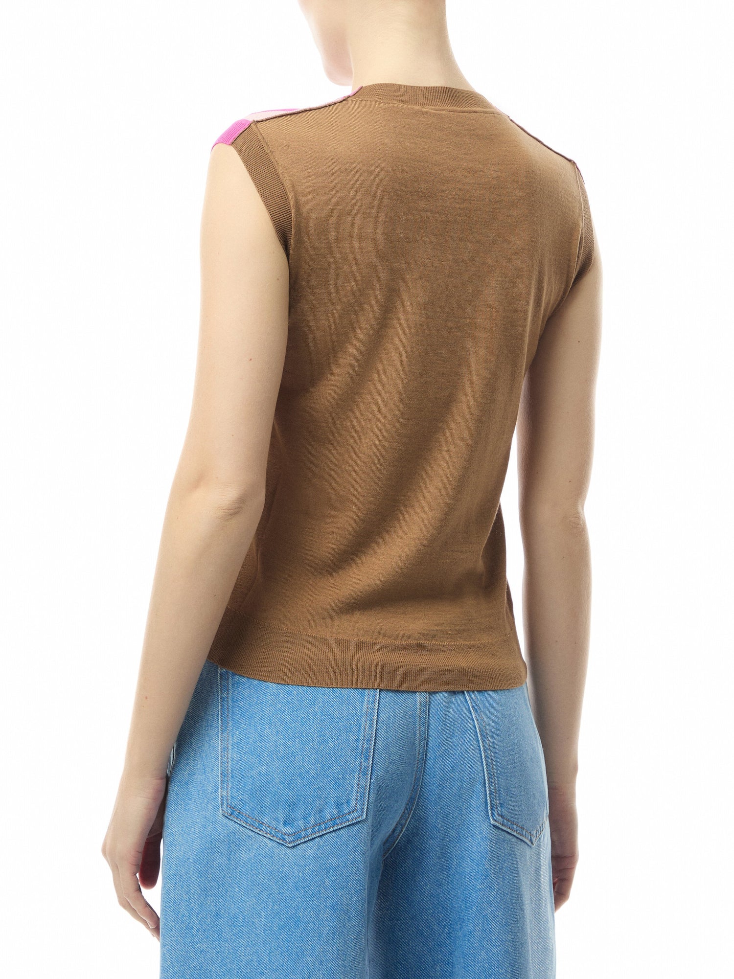 Diamond V Neck Vest