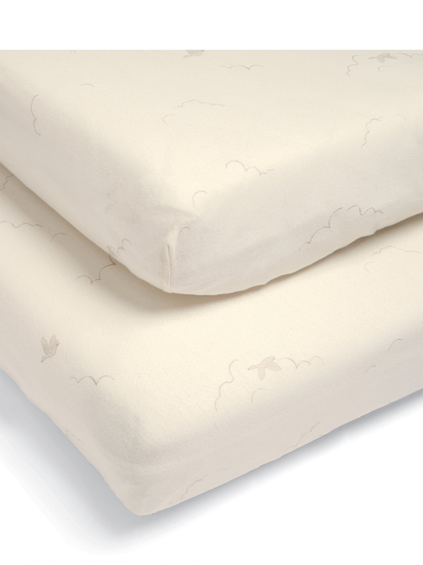 Welcome to the World Cotbed Fitted Sheets 2 pack